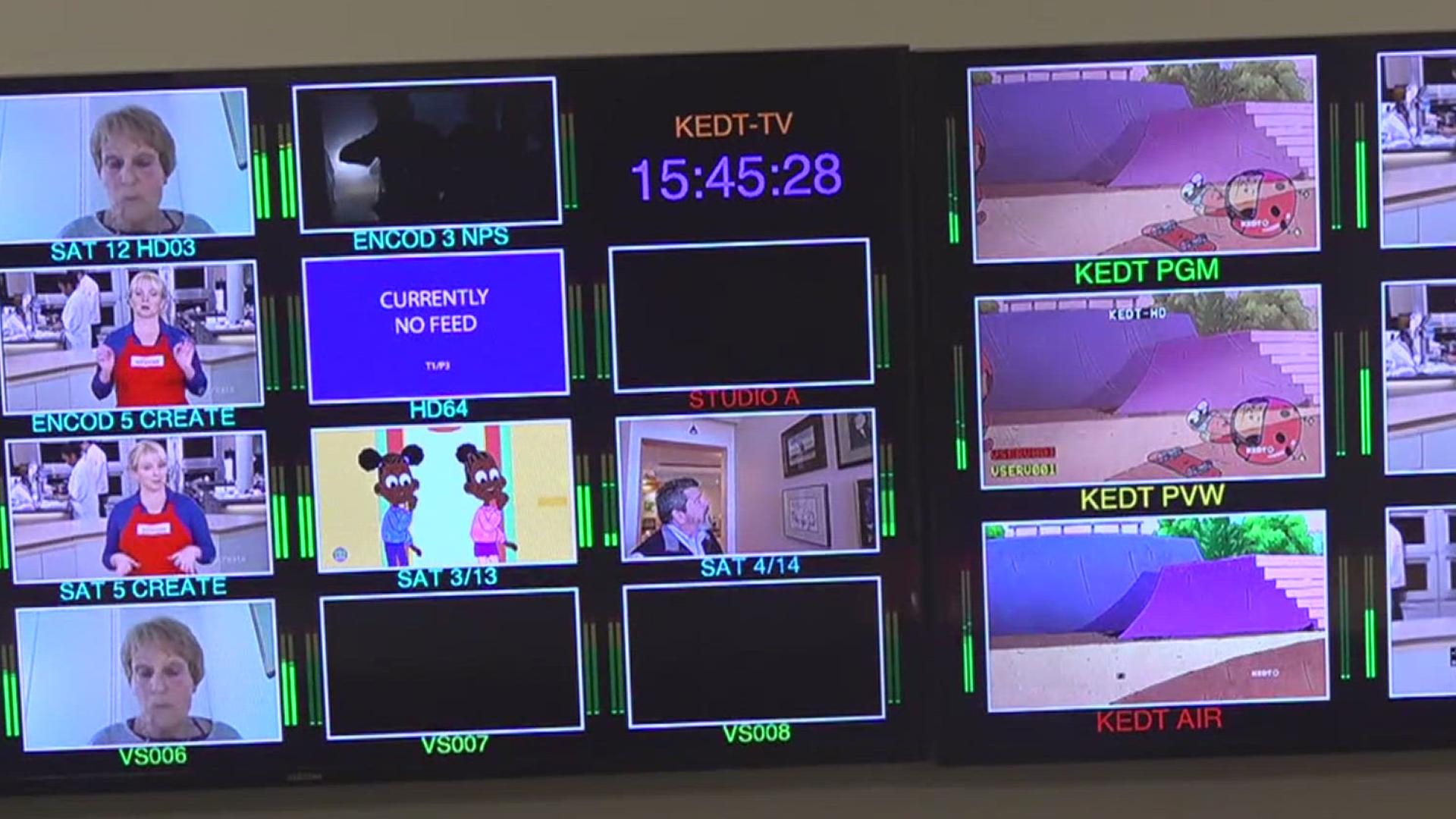Viewers could see less educational programming as KEDT expects to lose almost half of their operating budget.