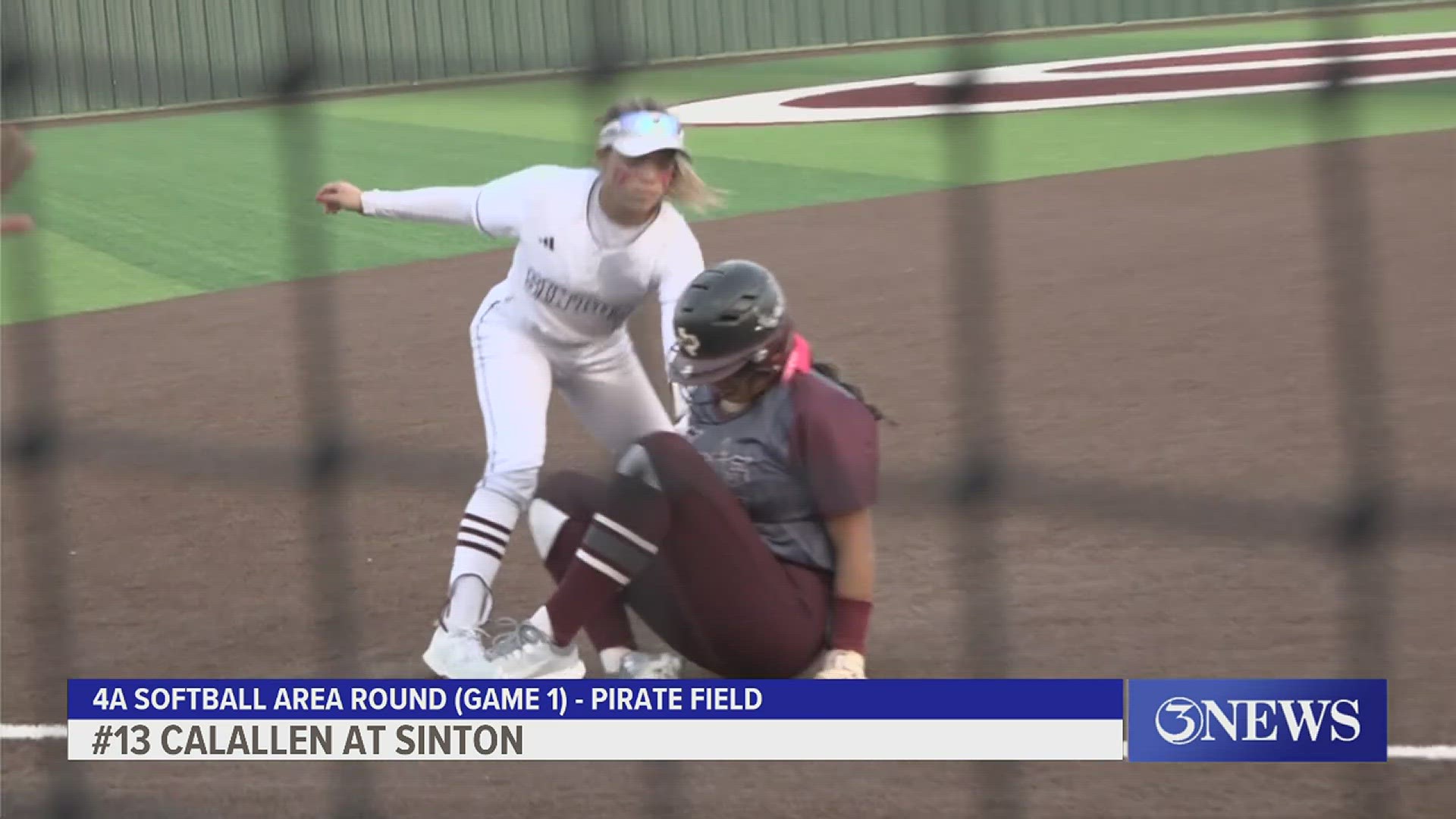 Calallen and Sinton face off for the first time ever in the post season. The Wildcats take care of business with a 17-3 final in game one of the series.