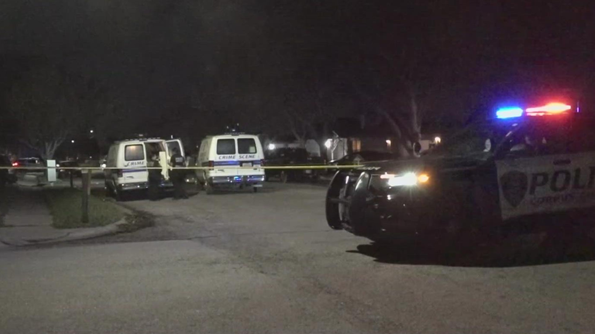 Corpus Christi police said a 20-year-old woman was killed in the shooting.