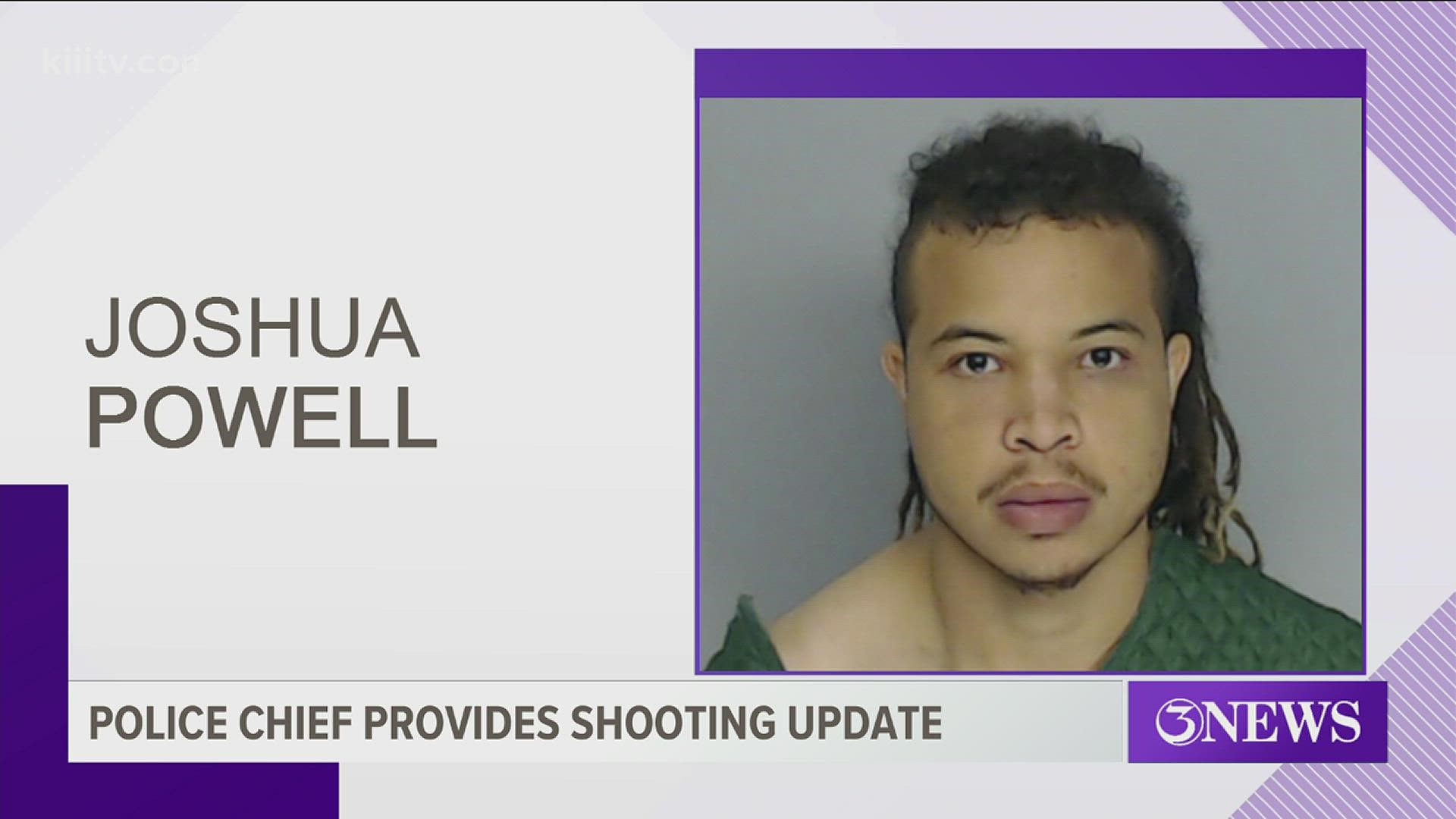 20-year-old Joshua Powell is facing a charge of attempted capital murder in lieu of a $1 million bond after allegedly shooting Senior Officer Manuel Dominguez.