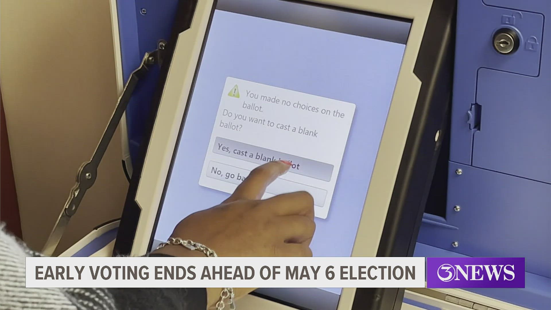 Through Monday, about eight percent of the nearly 5,800 registered voters in San Patricio County had already registered their preference.