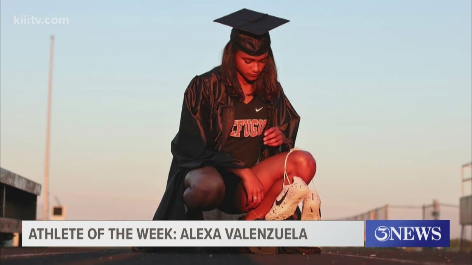 This week's 3News Athlete of the Week is Refugio's Track & Field Star Alexa Valenzuela.