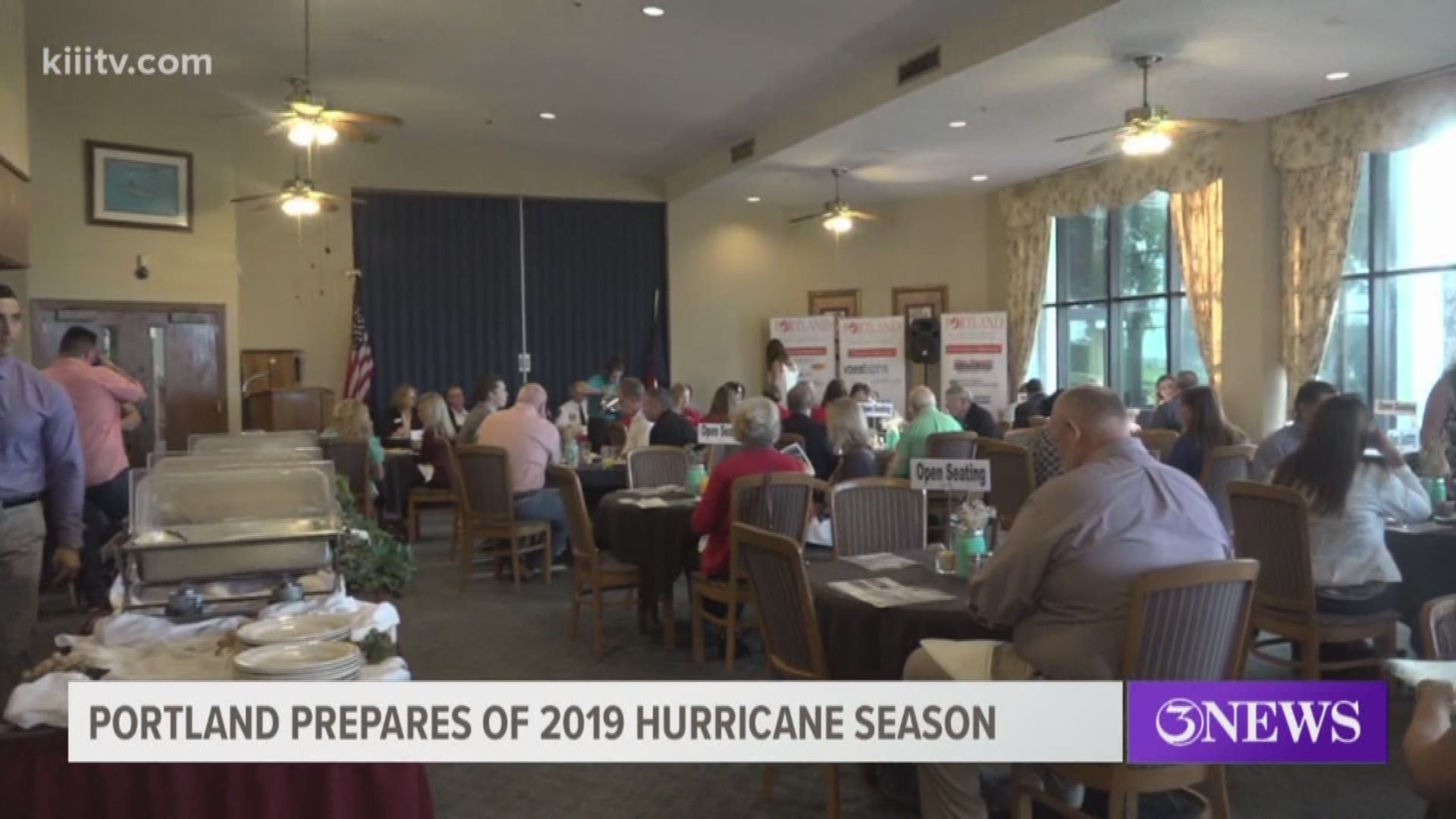 The Portland Chamber of Commerce hosted a hurricane awareness breakfast Thursday at Northshore Country Club to prepare for the 2019 hurricane season.