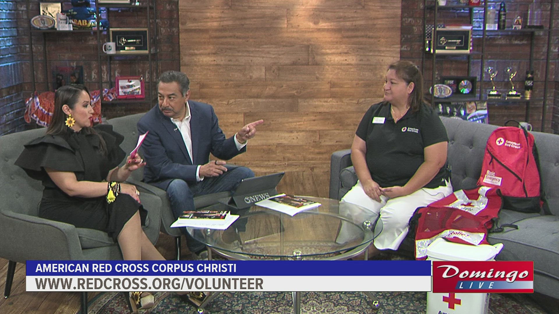 The American Red Cross of Corpus Christi joined us on Domingo Live to call for bilingual volunteers within the Coastal Bend.
