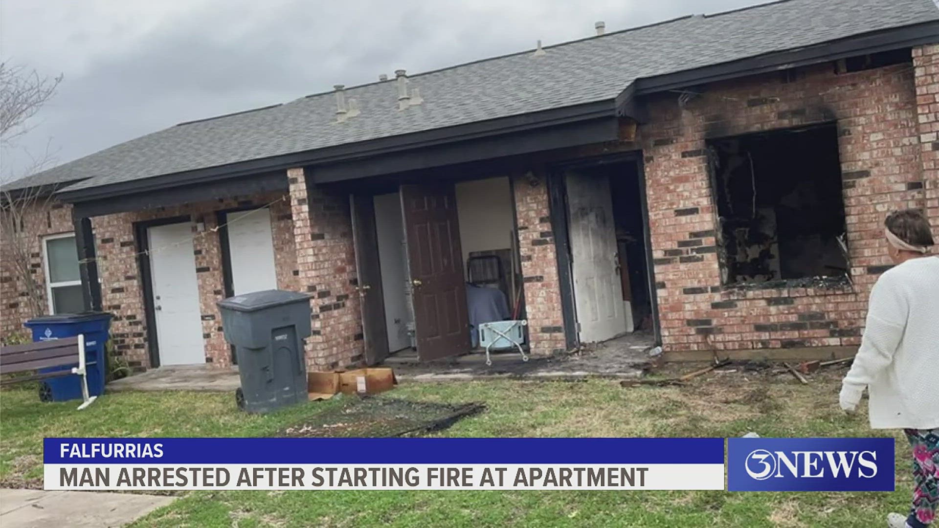 Man Arrested In Falfurrias After Setting Fire To Apartment With A Woman Sleeping Inside 0171