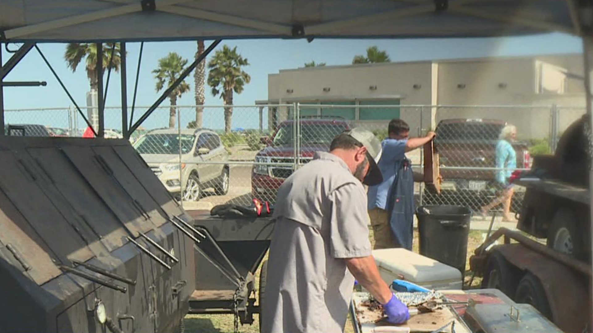 This year's barbecue fundraiser is helping to raise money for a new Boys and Girls Club in Aransas County.