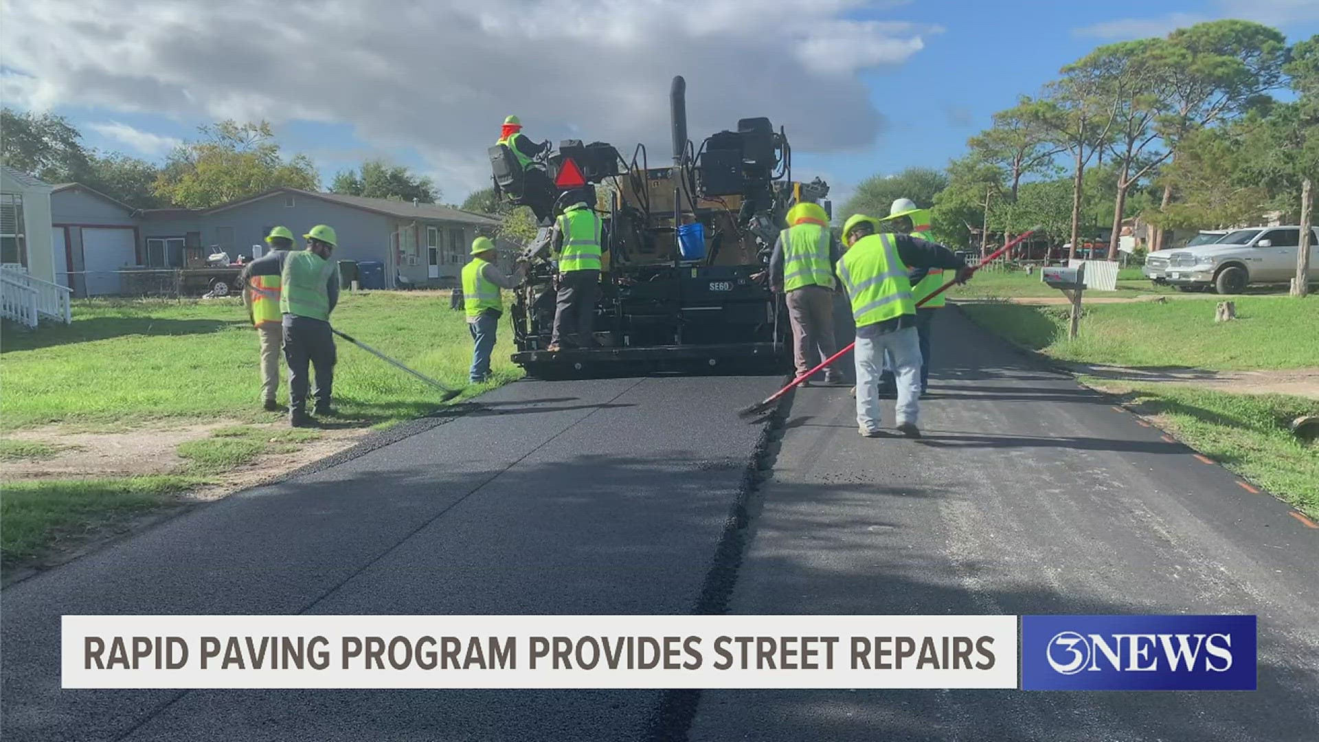 "It's dirt -- there's no pavement,” said resident Jessica Davis. “It's a holey -- there's holes everywhere."