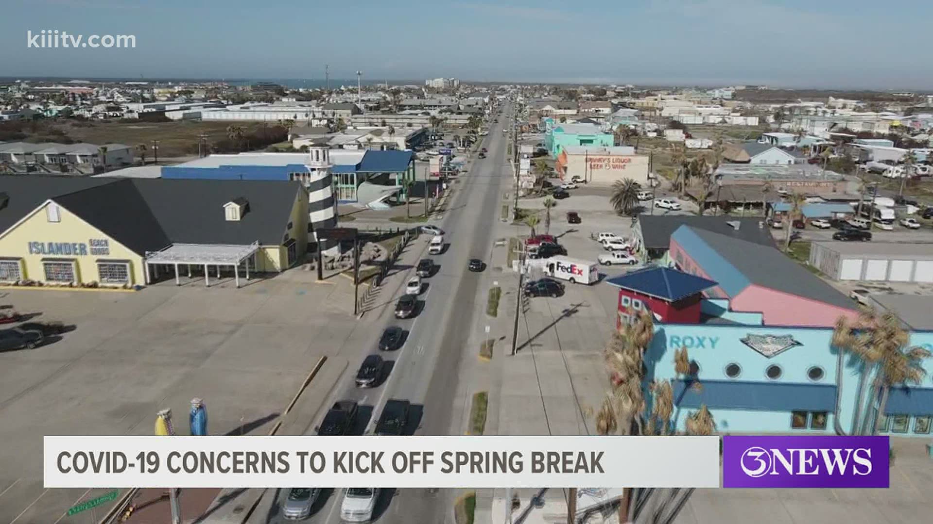 Some Port Aransas businesses will reportedly not be requiring masks this Spring Break; but health officials warn now is not the time to let your guard down.