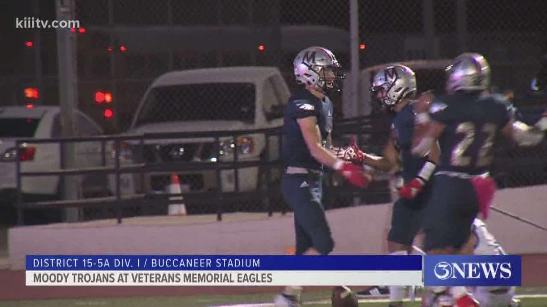 Veterans Memorial topped Moody 47-21 in a District 15-5A DI matchup on Thursday night.