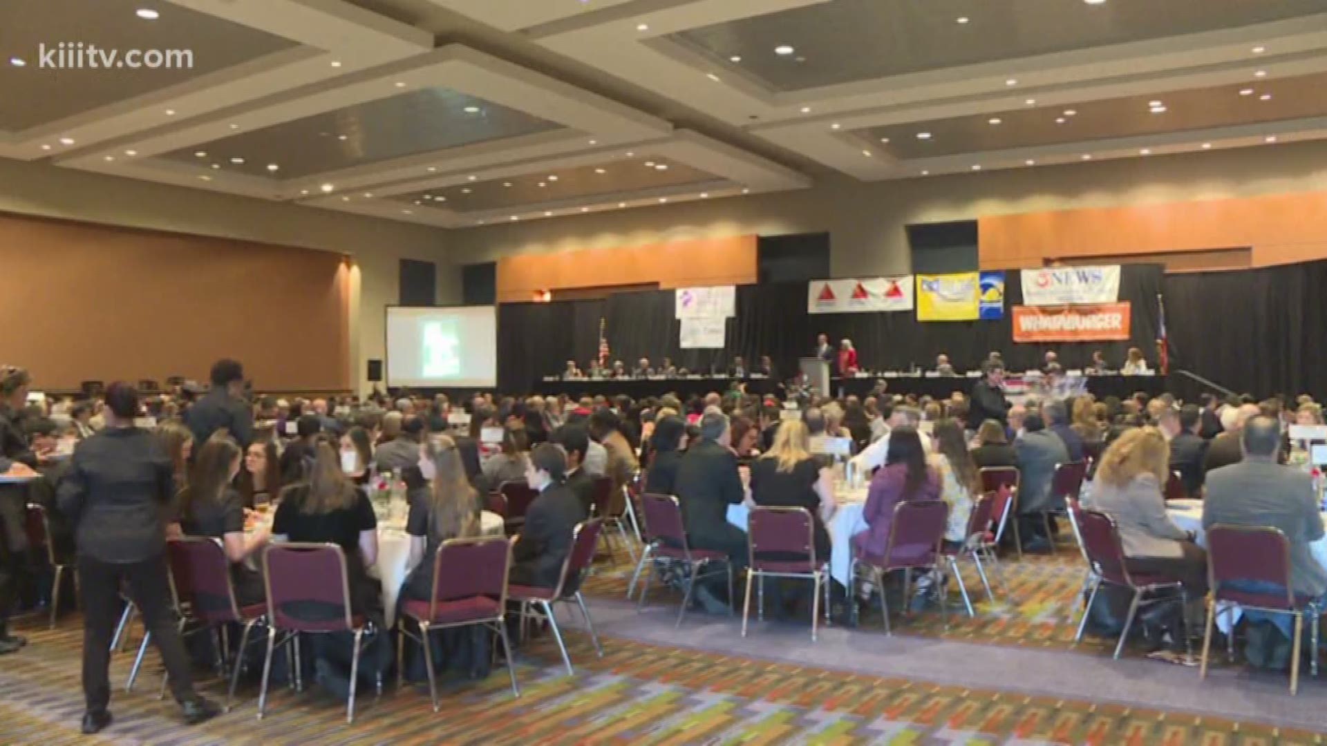 Hundreds of people gathered at the American Bank Center Thursday to honor the legacy of the late Dr. Hector P. Garcia during his birthday luncheon.