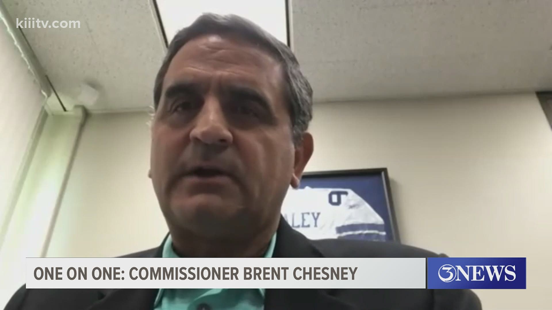 As the lone Republican on the Nueces County Commissioner's Court, Brent Chesney has had a couple of verbal scuffles in recent weeks with the Democratic County Judge.
