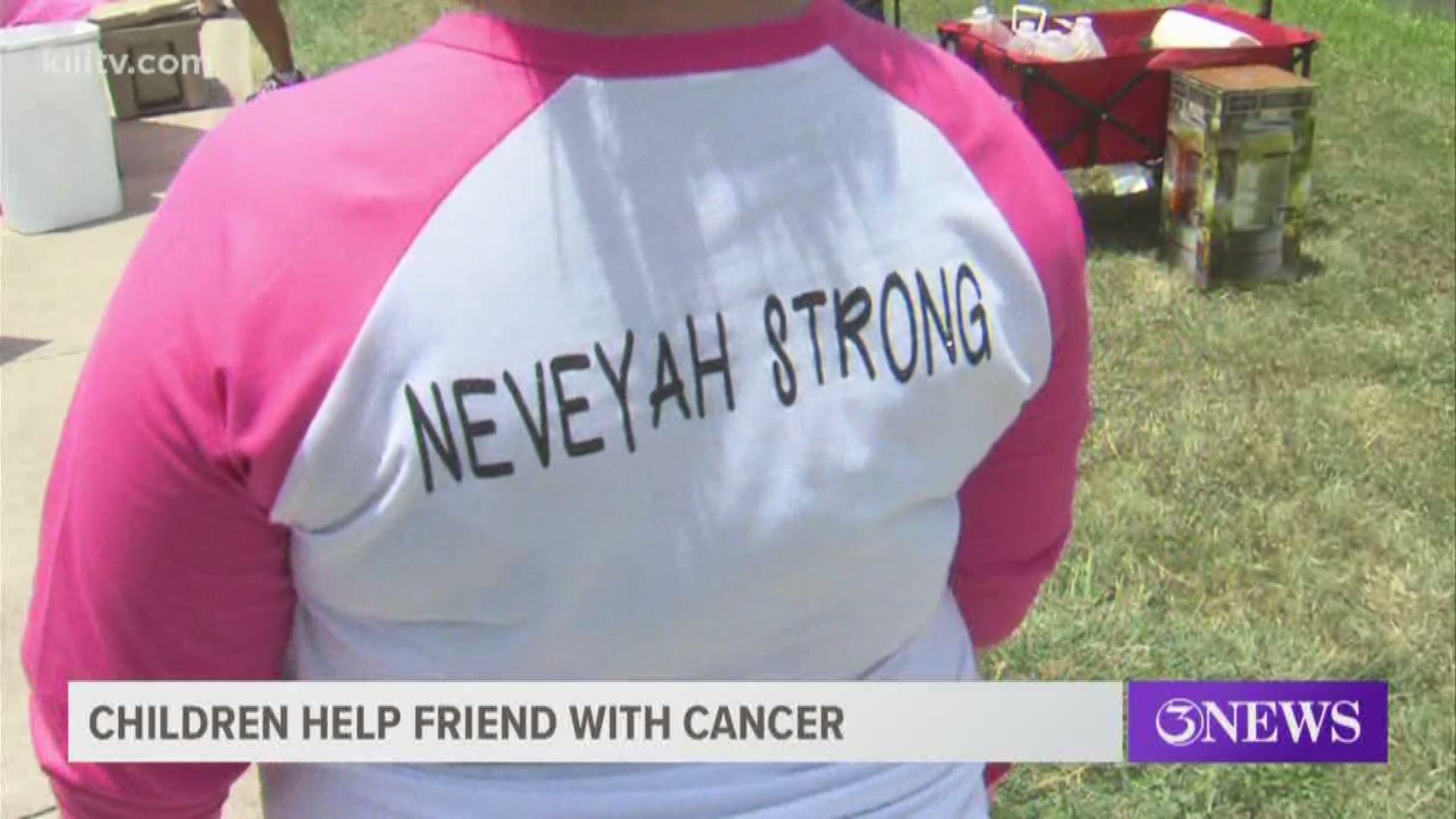 Nine-year-old Neveyah Reyes was recently diagnosed with Acute Myeloid Leukemia
