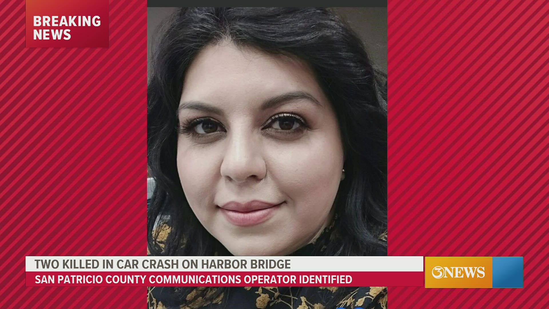 Sheriff Oscar Rivera said San Patricio County Communications Operator Betsy Mandujano, 37, was hit head-on by a wrong-way driver.