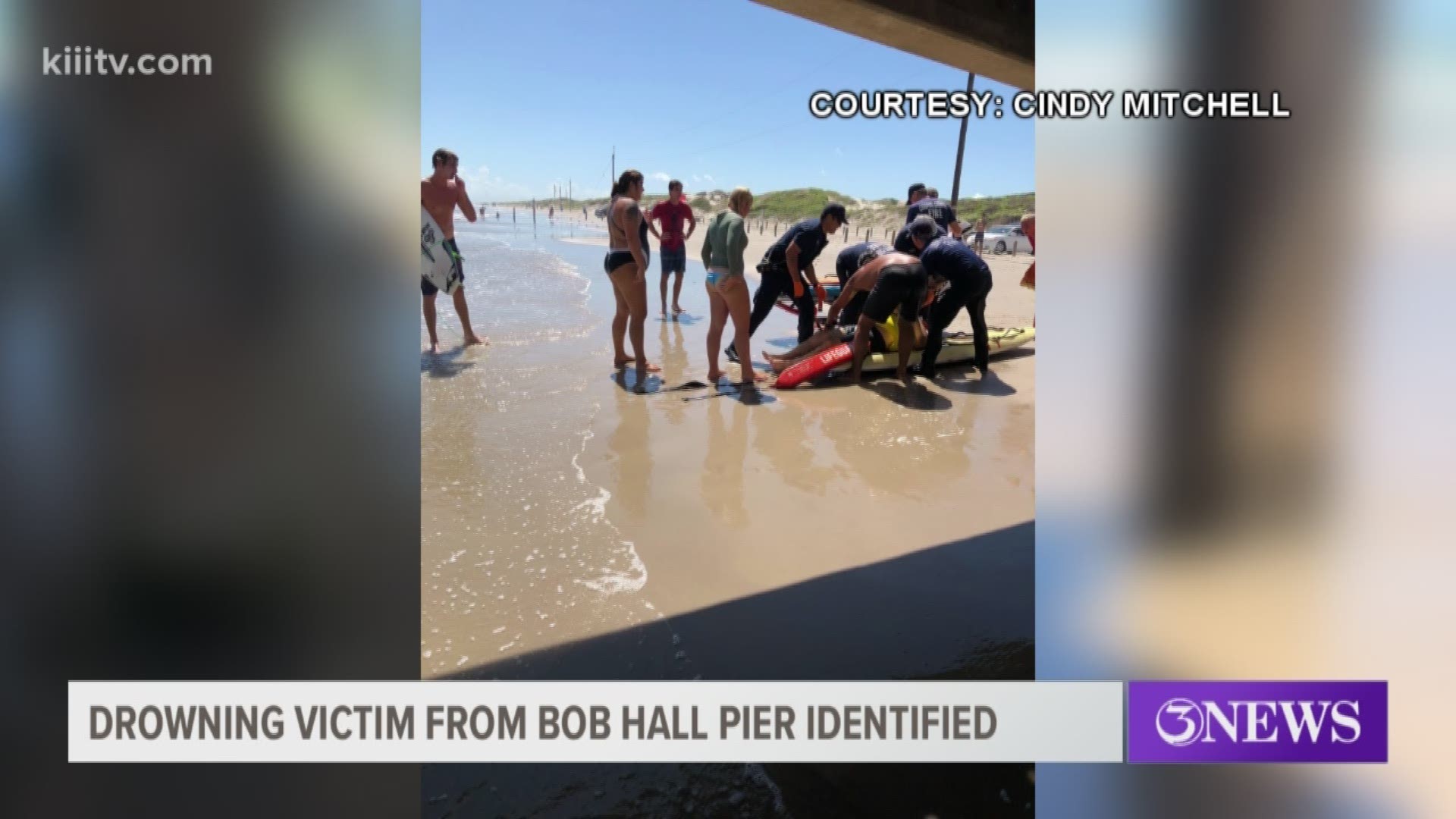 A man who died after he was pulled from the waters near Bob Hall Pier last week has been identified by the Nueces County Medical Examiner's Office.