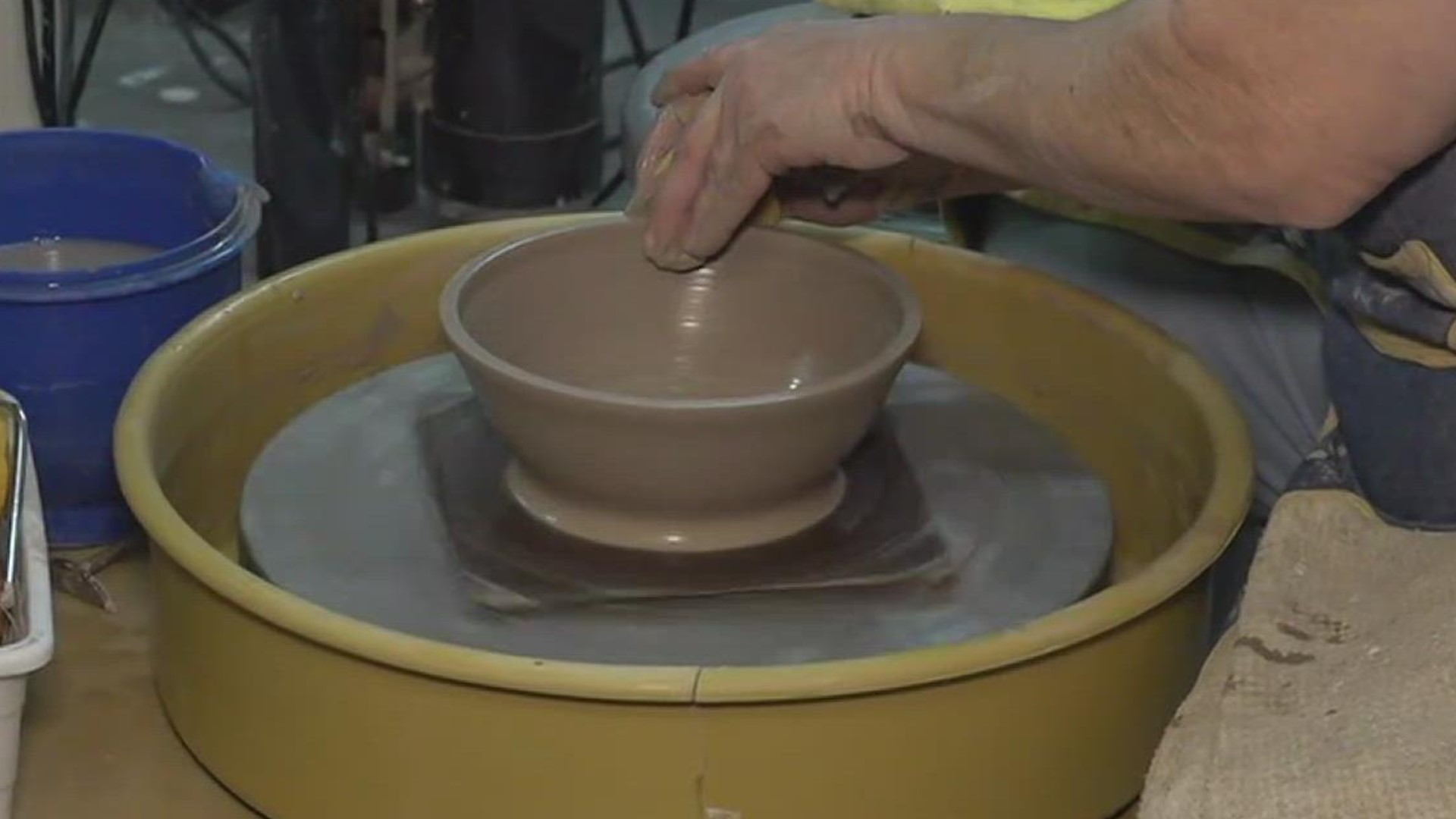 Several clay artists are getting their bowls ready to sell at the event. The proceeds will go toward the Coastal Bend Food Bank's mission of fighting hunger.