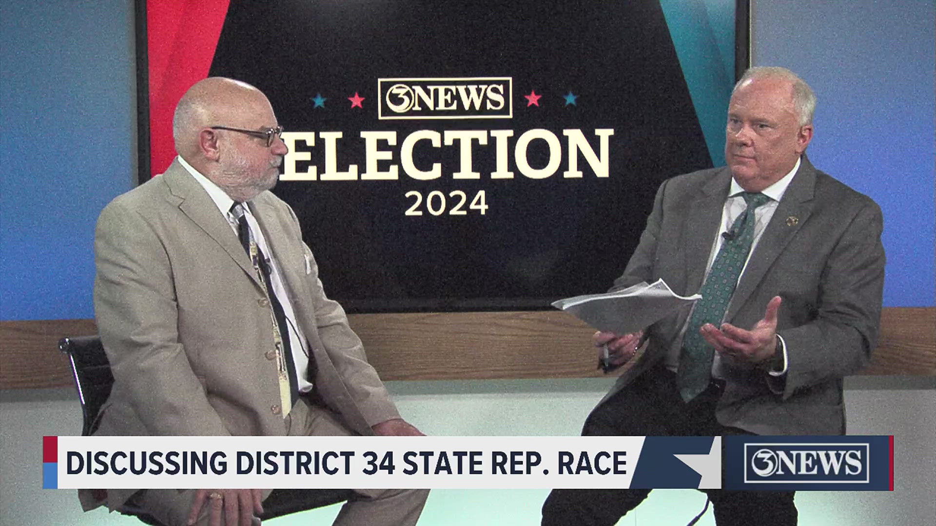 Local political analyst Dr. Bill Chriss discusses the District 34 State Rep. race with Mike Gillaspia.