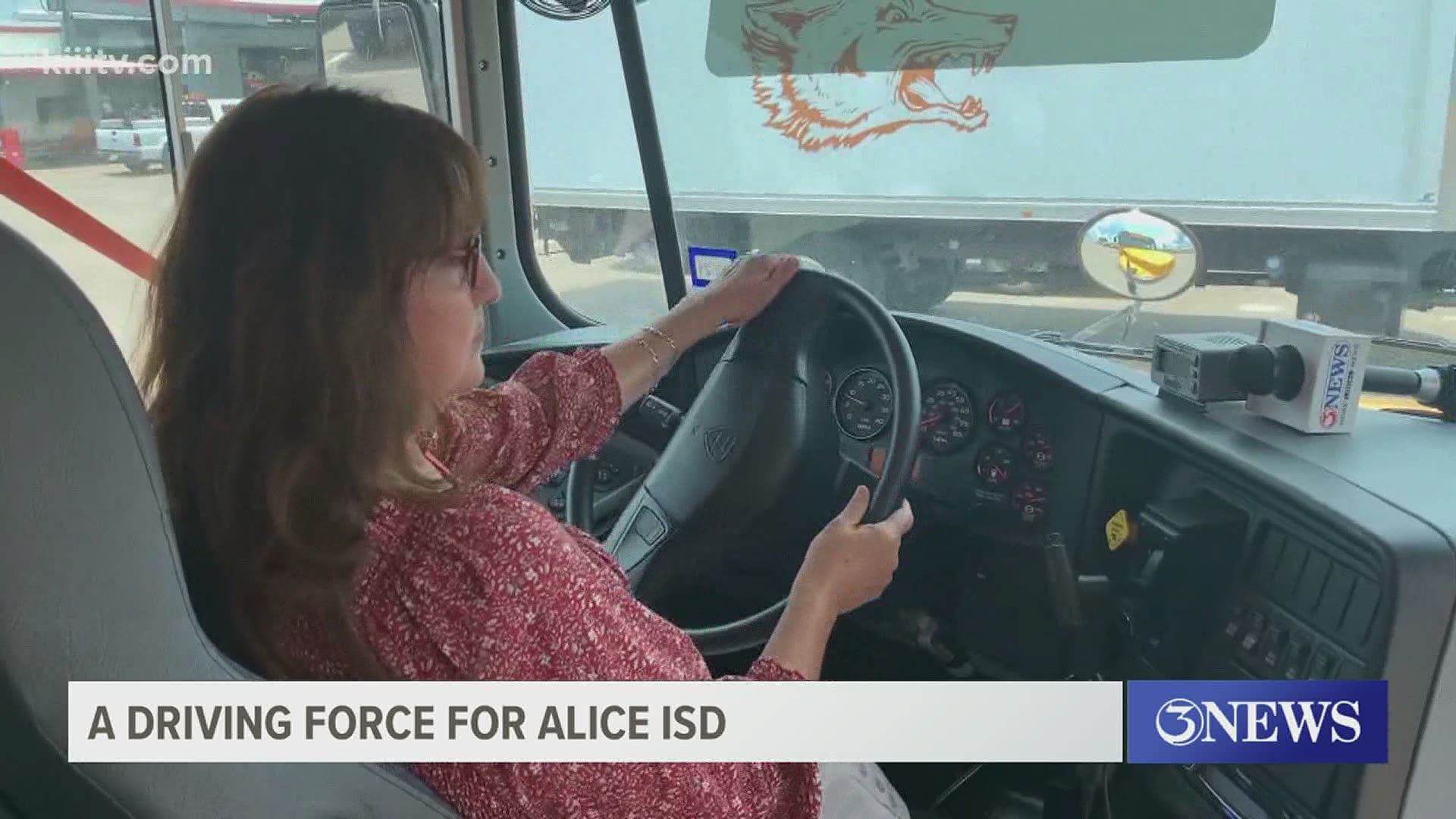 Gonzalez was just named Bus Driver of the Year for Alice ISD. What a year it was: navigating COVID protocols and keeping children safe.