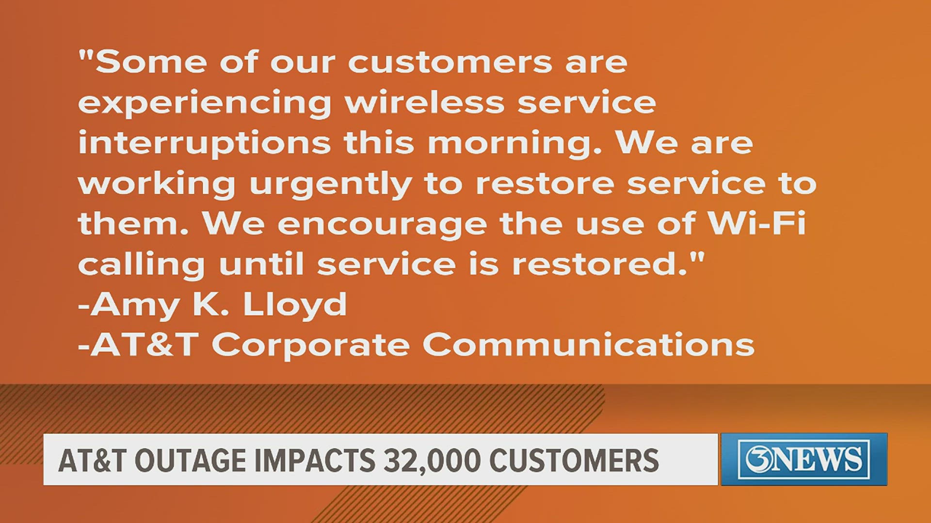 AT&T releases statement on nationwide outages | kiiitv.com