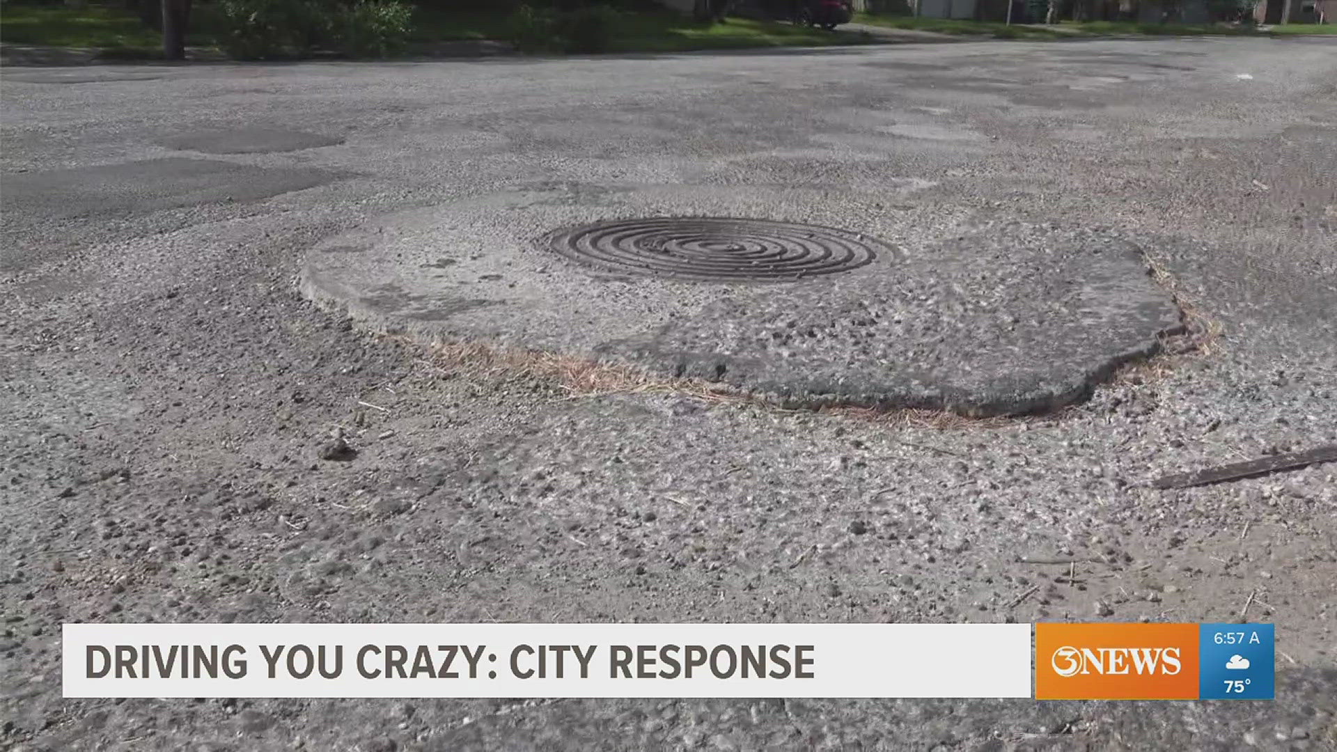 It was a showdown! As promised, we visited with the city, specifically city manager Peter Zanoni, to discuss our streets and the poor condition some are in.