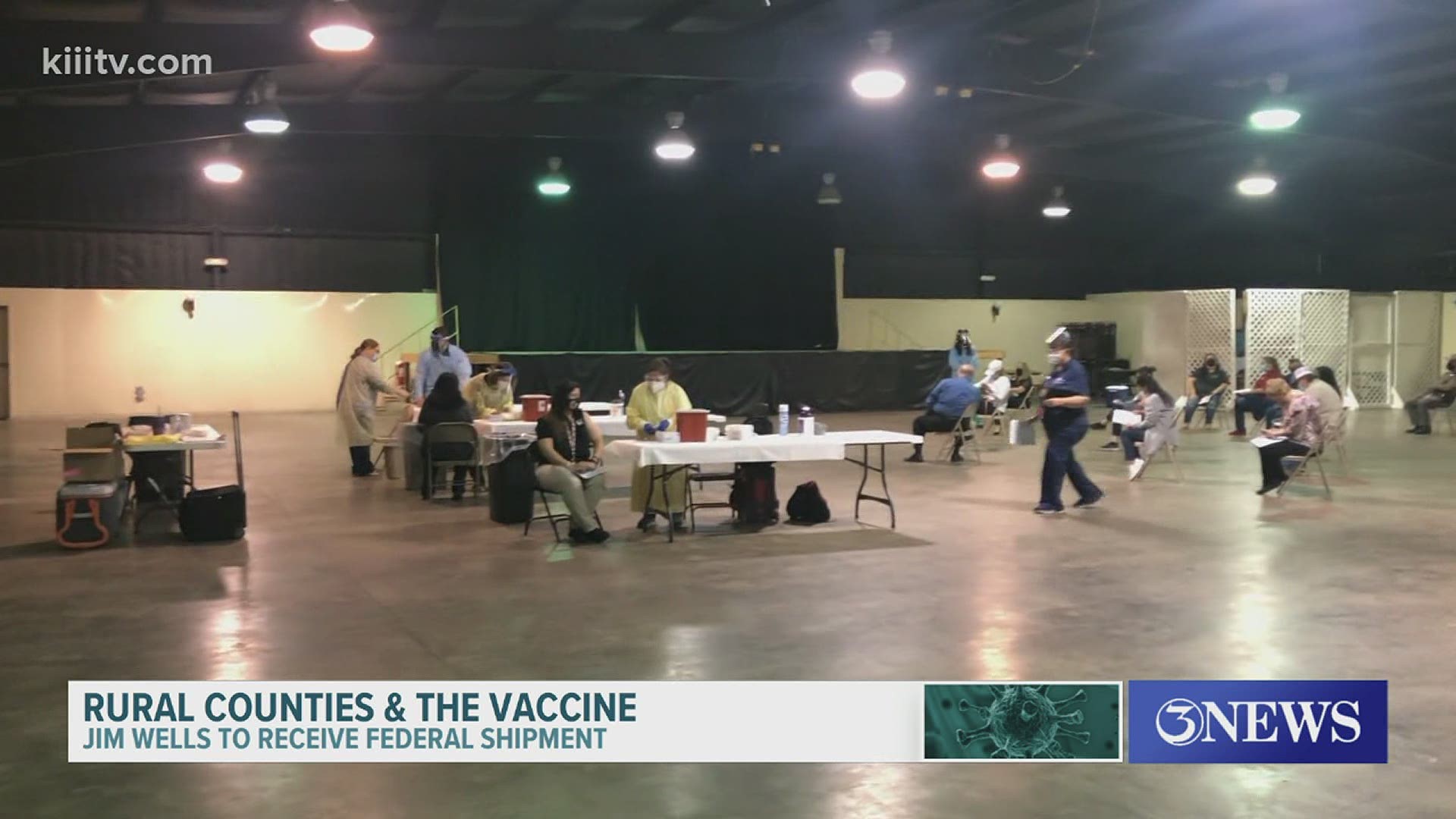 There's also a proposal before the state to form a vaccine hub for Jim Hogg and three surrounding counties.