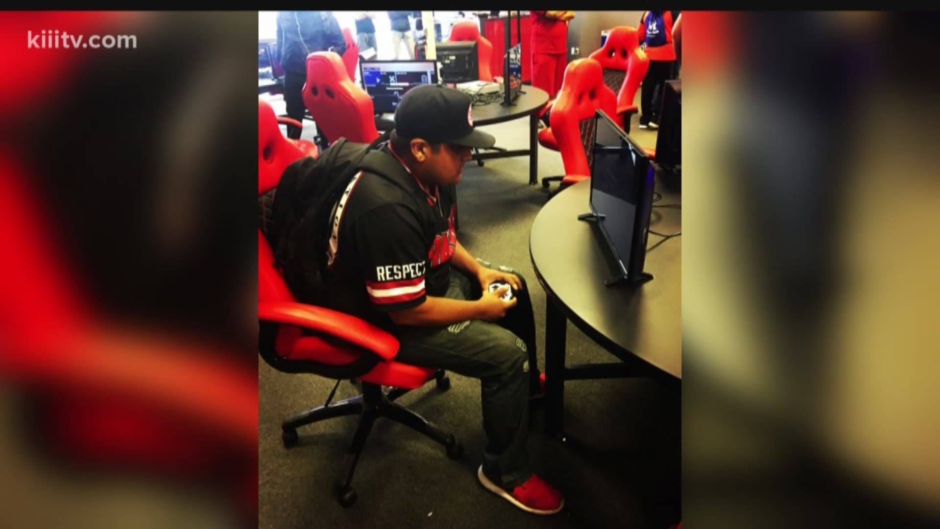 25-year-old Ryen Aleman of Robstown, Texas, goes by "Badrep" when gaming. He was there during the tragic shooting at a Jacksonville, Fla., video game tournament.