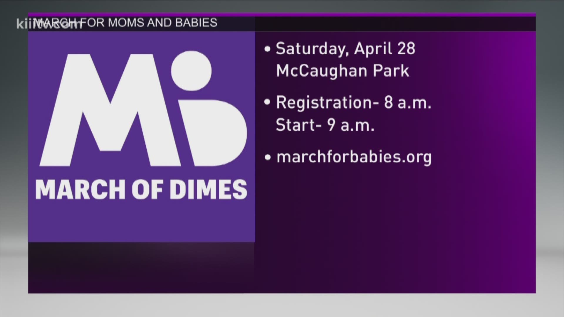 March of Dimes is celebrating 80 years.