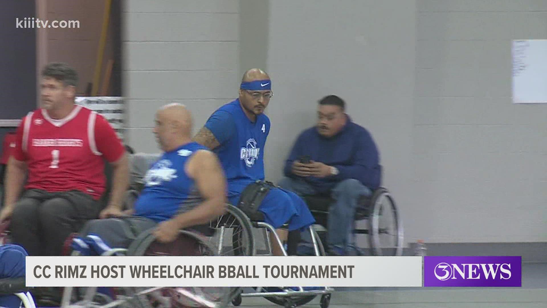 CC Rimz looking to dominate at the Bayfront Classic Wheelchair Basketball tournament. The CC Rimz play at 9 a.m. and noon.