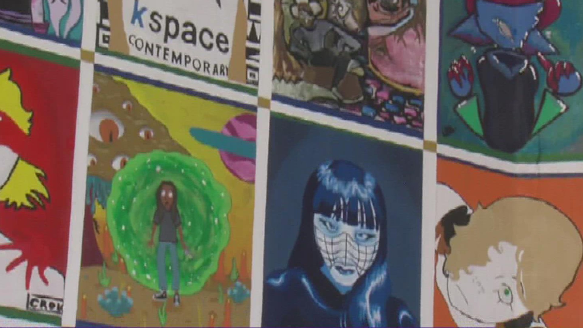 The art on display tells stories of the rich culture of the Coastal Bend