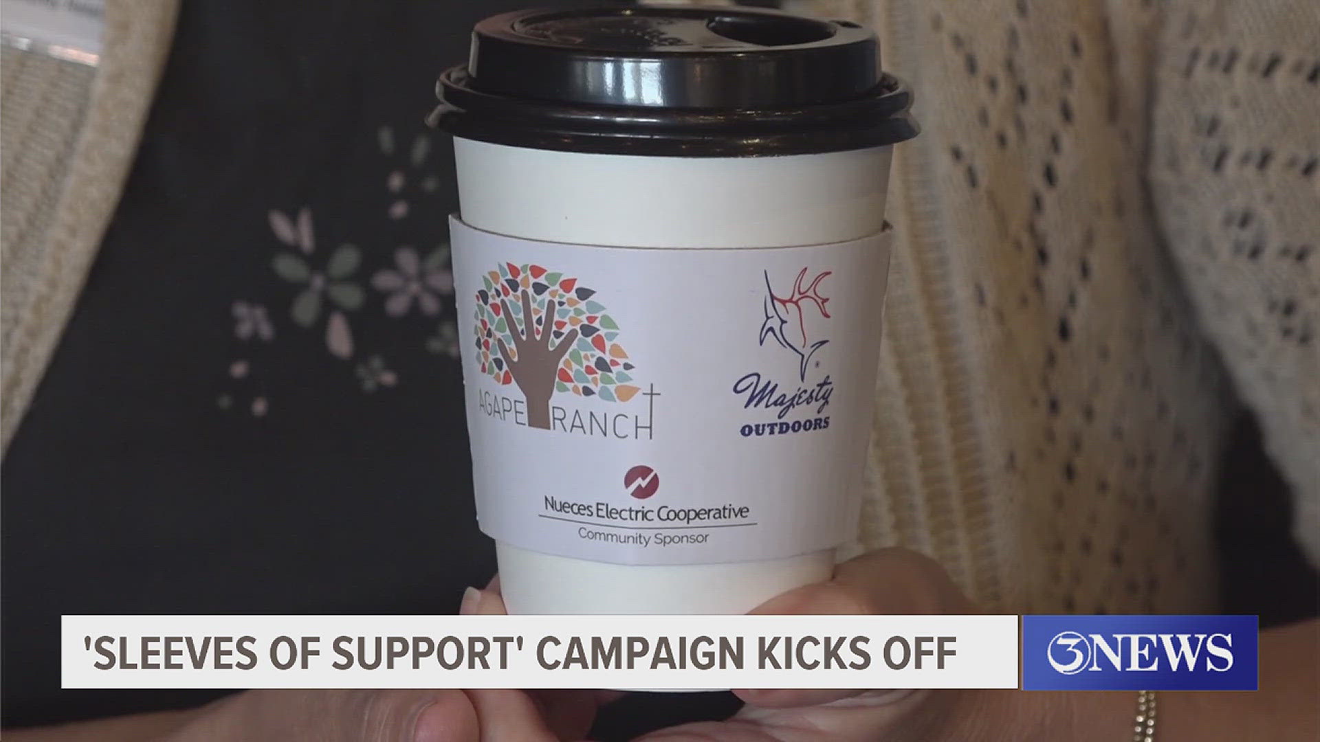 Two local nonprofits are teaming up to educate the community about their foster youth and family resources. They're spreading the word using coffee sleeves!