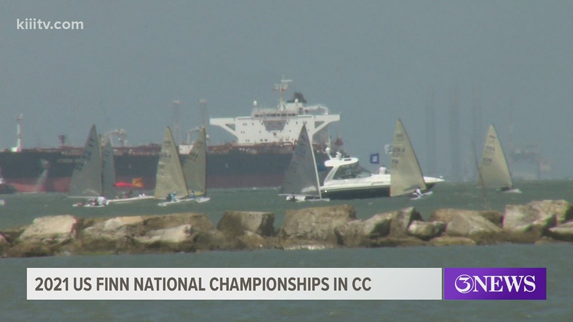Sailing competition on Corpus Christi Bay