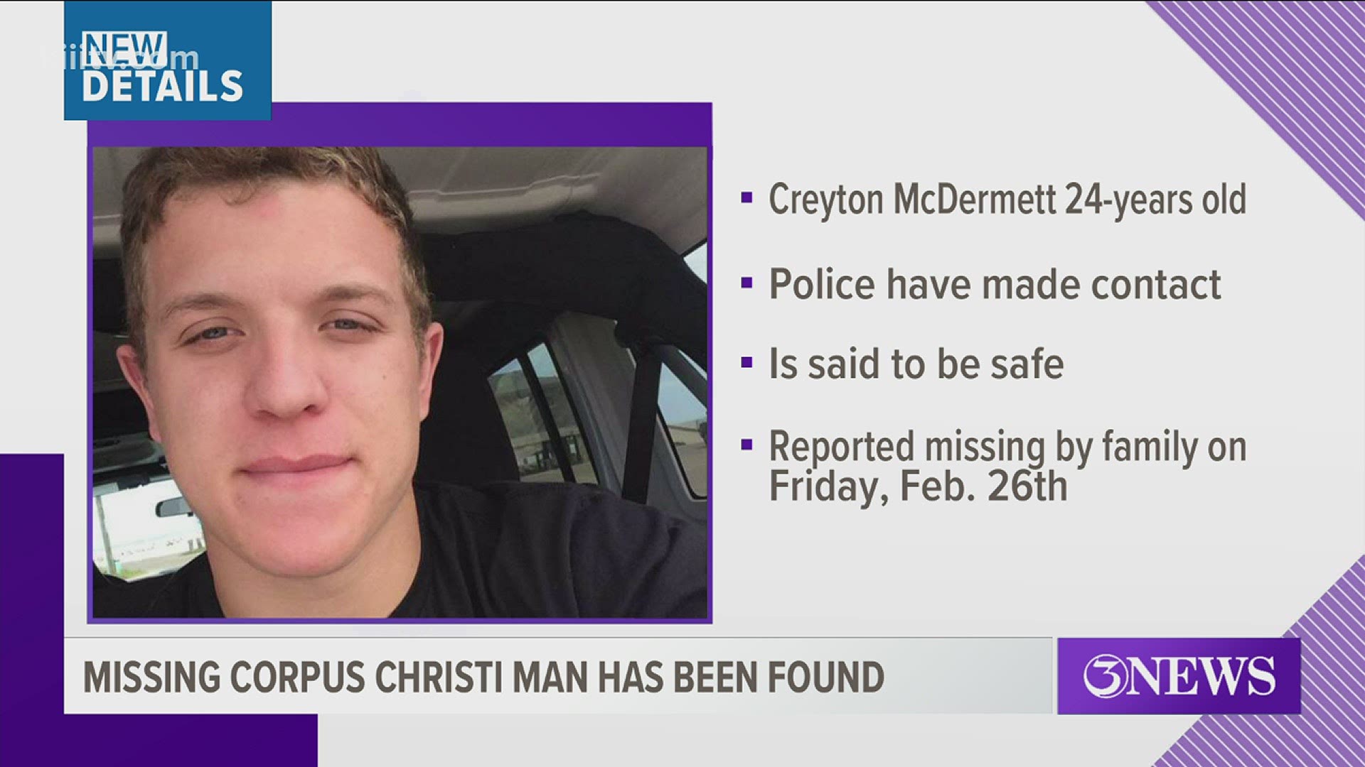 Missing Corpus Christi Resident Last Seen Over The Weekend Found Safe 4845