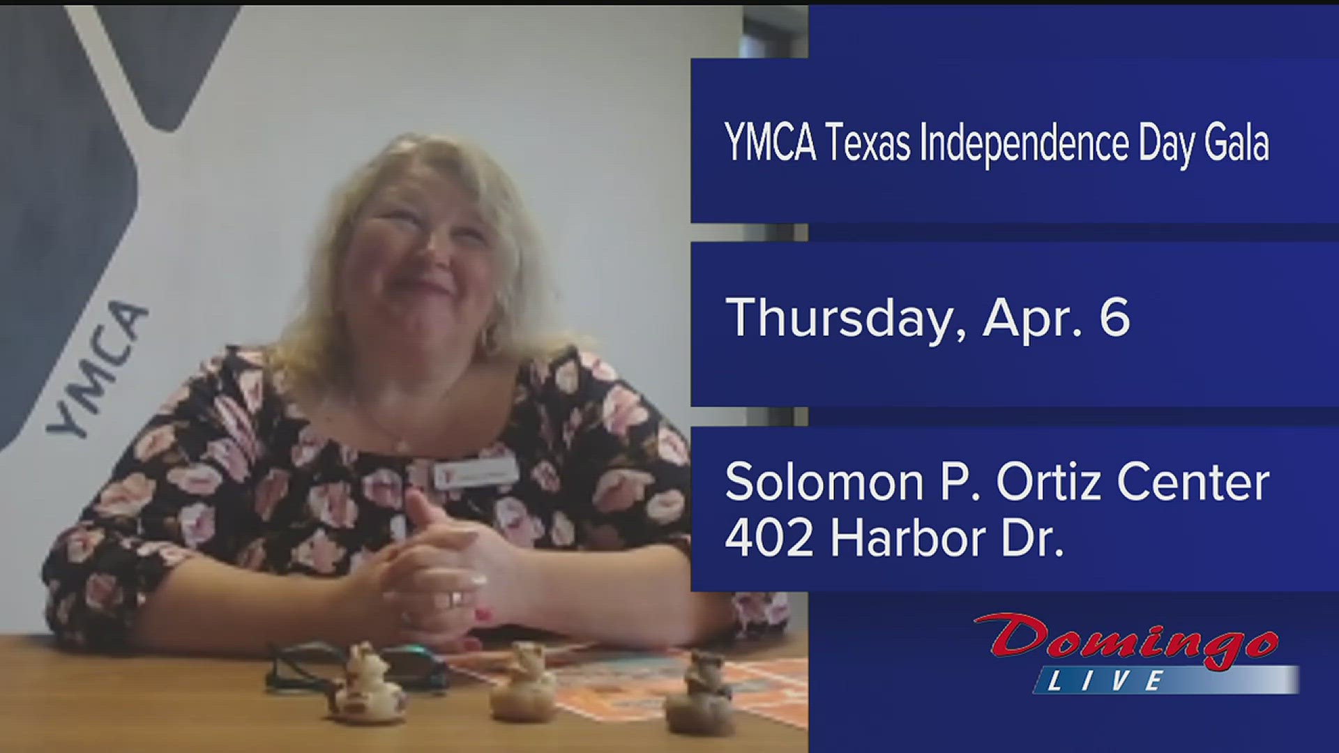 YMCA Interim CEO Gwen Ruppert joined us live to invite the Coastal Bend to support local kids by attending the 3rd Annual YMCA Texas Independence Day Gala.