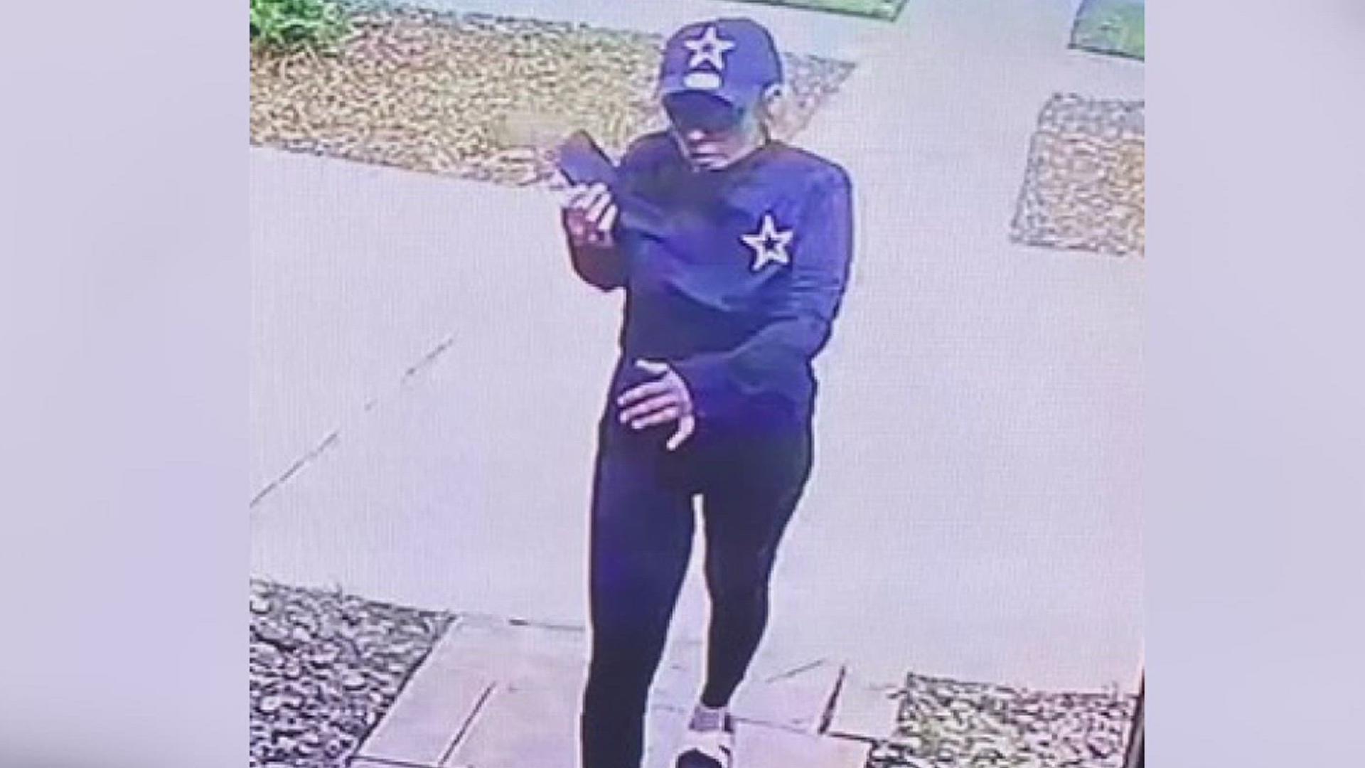 If you recognize the woman you are asked to call police at (361) 886-2840 or leave an anonymous tip with CrimeStoppers at (361) 888-8477.