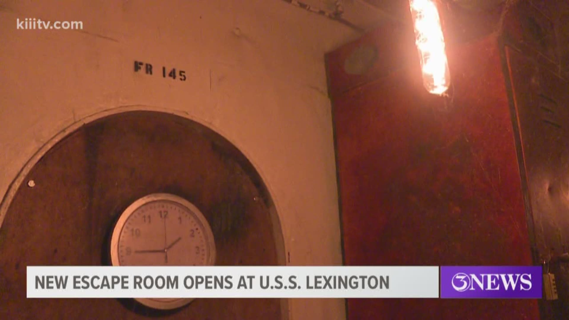 Get ready to face your fears with the U.S.S. Lexington new escape room.