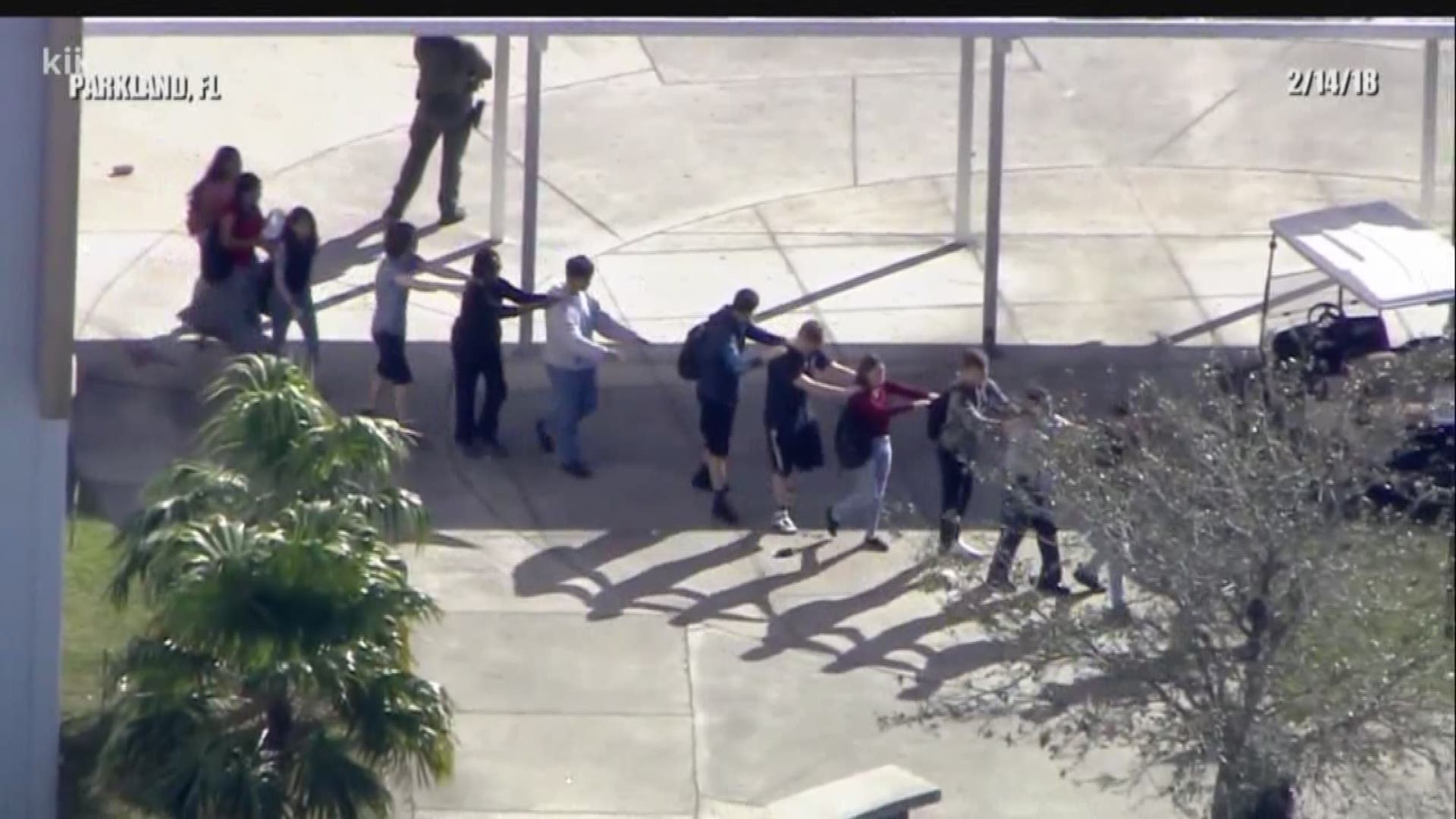 Local reaction on fatal shooting at Santa Fe High School 
