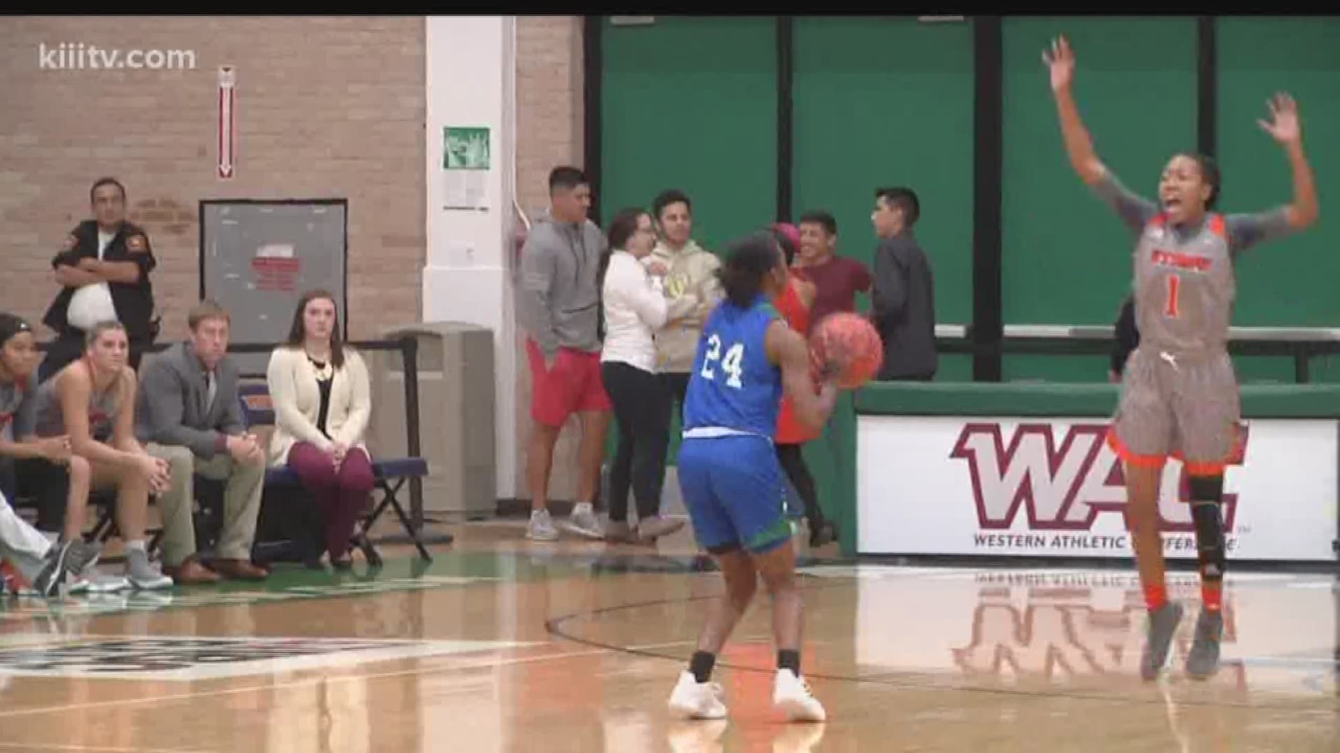 Texas A&M-Corpus Christi Women's basketball remained undefeated on the season with a 59-49 win over UTRGV.