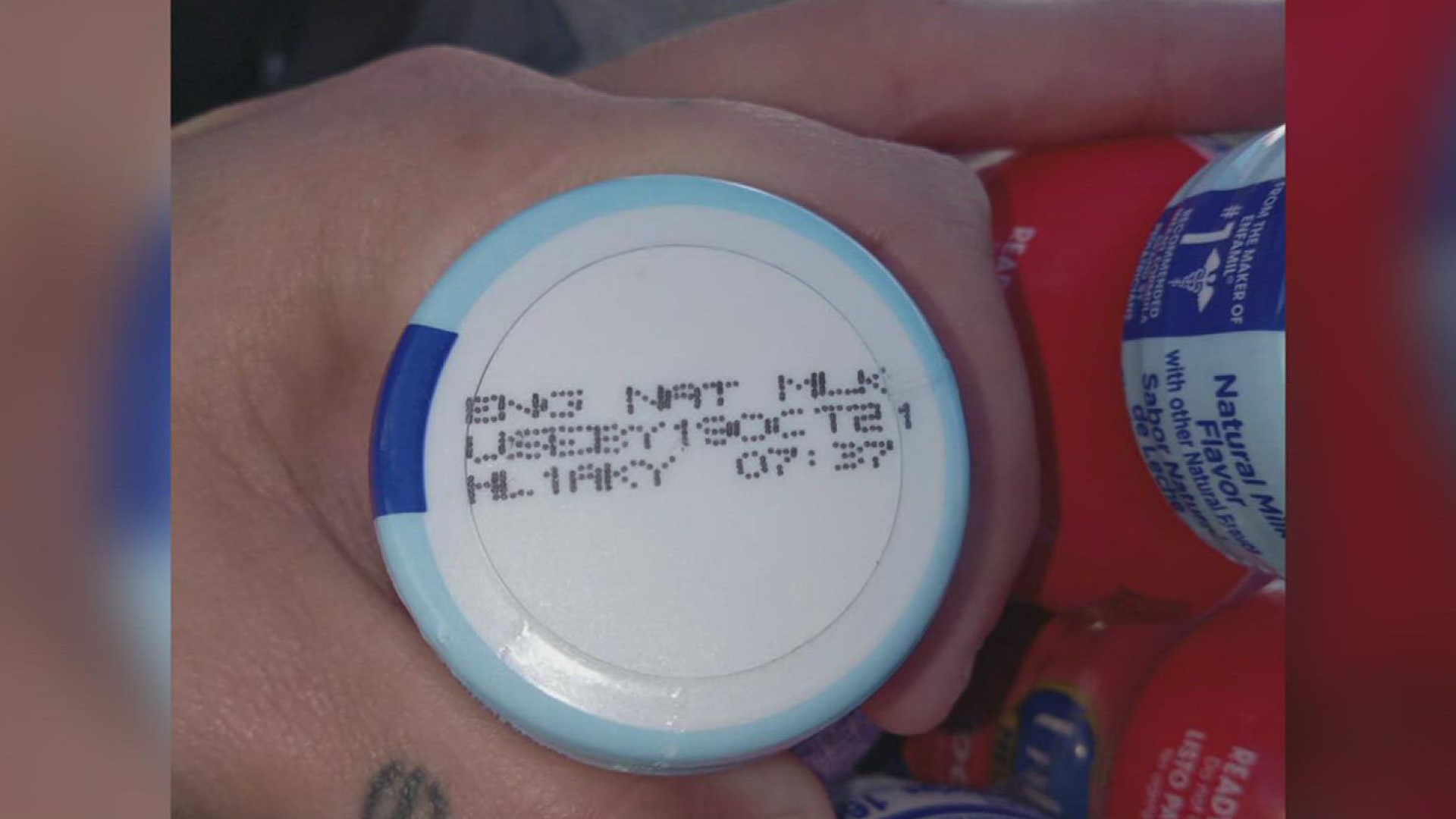 The label on the baby formula read "use by Oct. 19, 2021," a whole year past its expiration date.