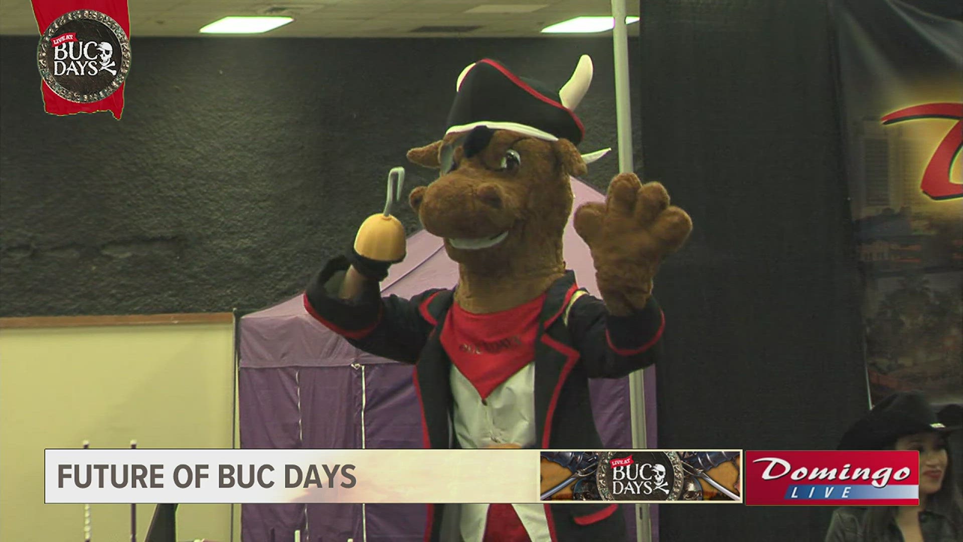 Buccaneer Commission chair Jonathan McComb discusses different ways the community can become a part of Buc Days' future. We also meet Buc Days' new mascot, ARRRtoro!