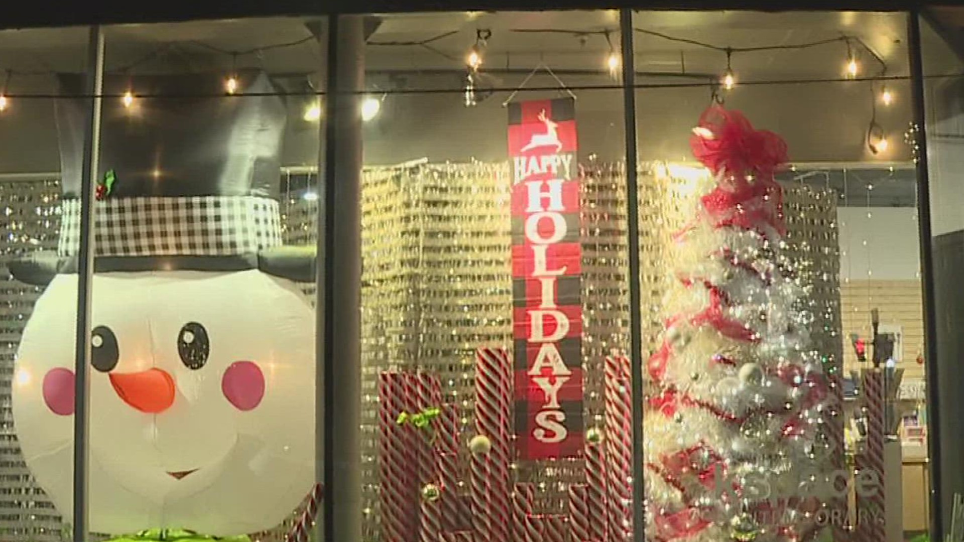 Over 30 businesses participated in this years Merriest Downtown décor contest.