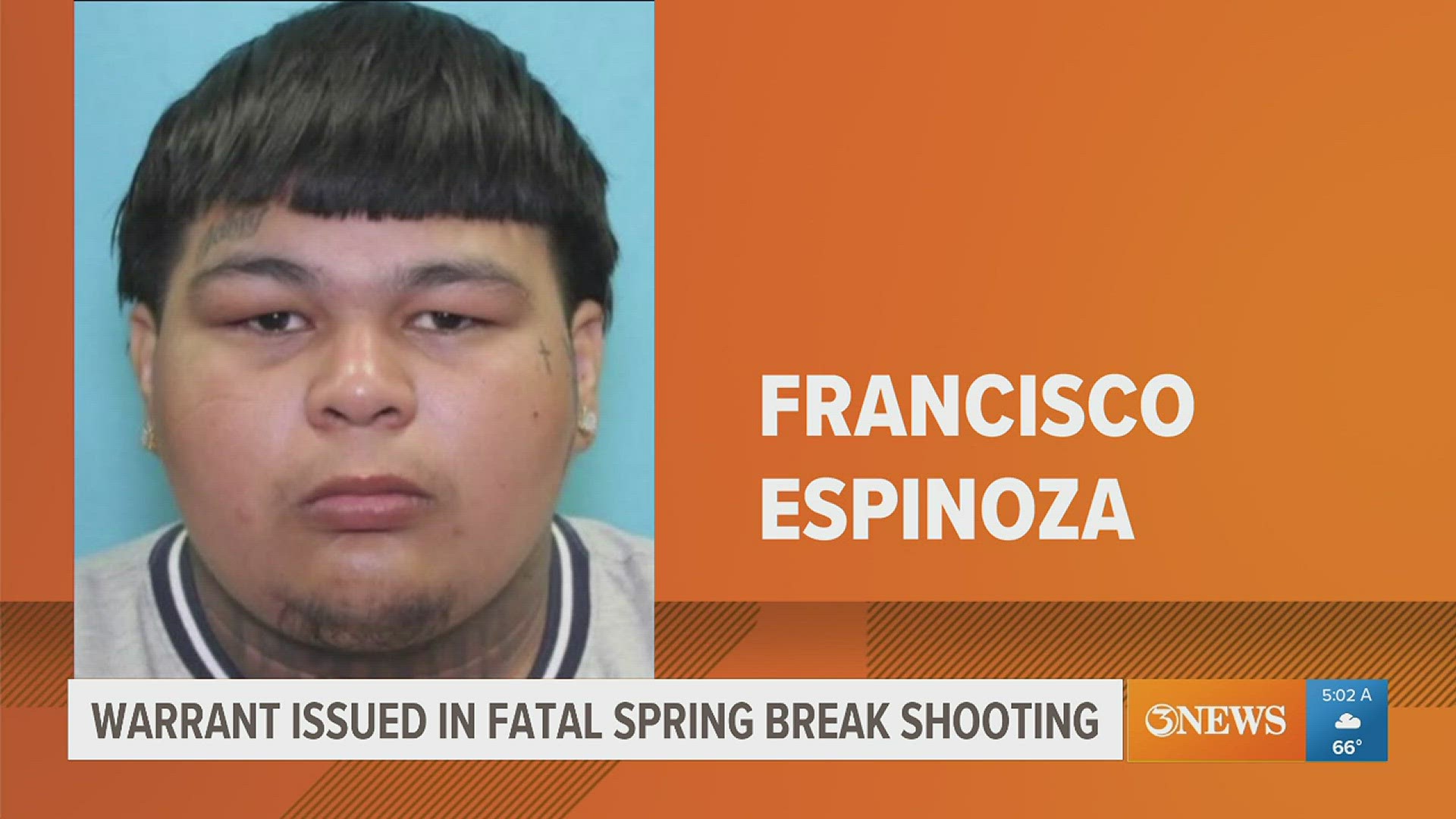 Francisco Espinoza, 26,  is accused of killing 22-year-old Kristopher Welder after shooting him in the chest near mile marker 42 last week.