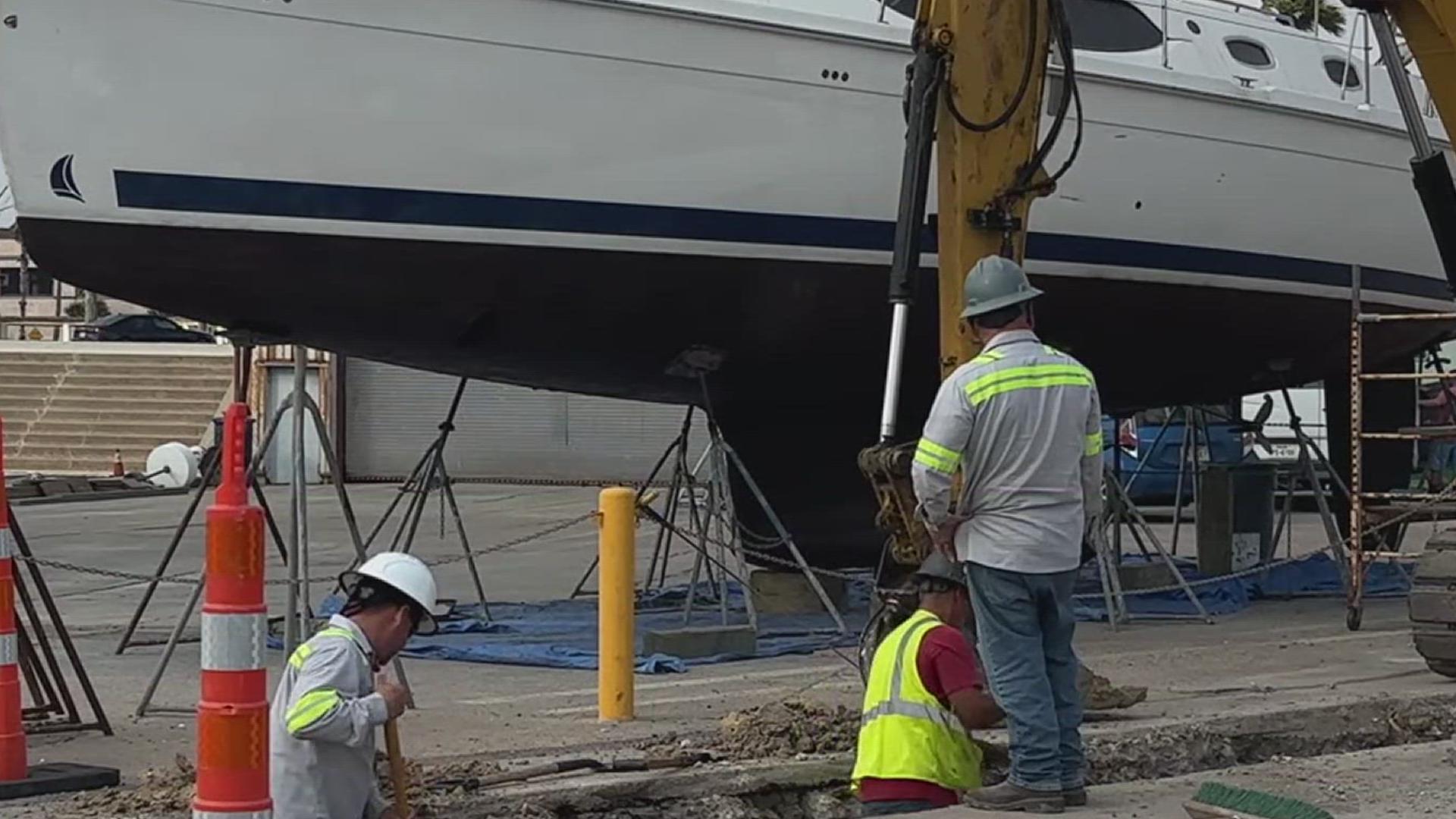Makeover Example Are we there yet? Corpus Christi marina makeover is finally almost done ...