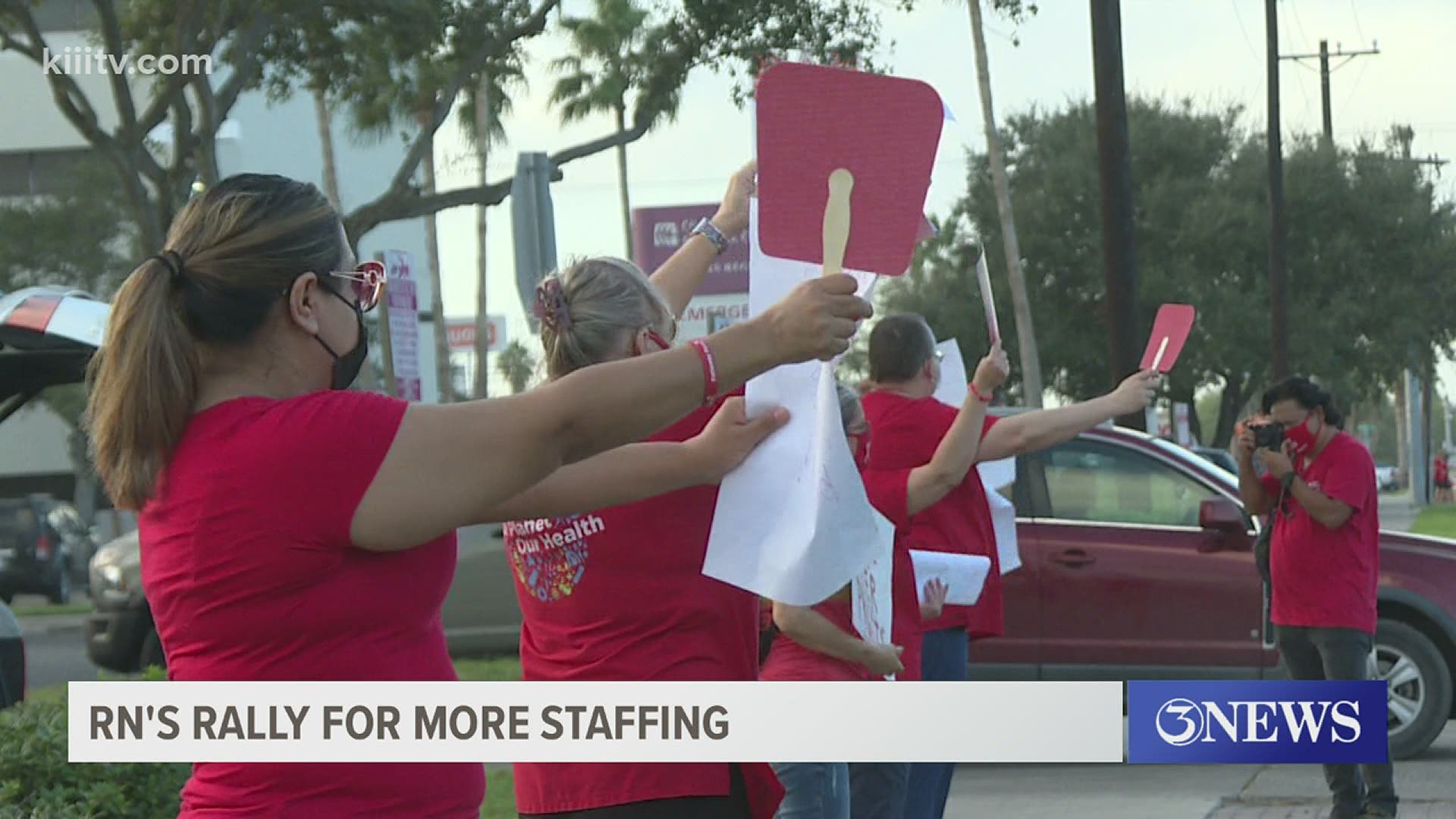 The group tells 3News, that the hospital is imposing a new staffing pattern that would increase the nurse to patient ratio.