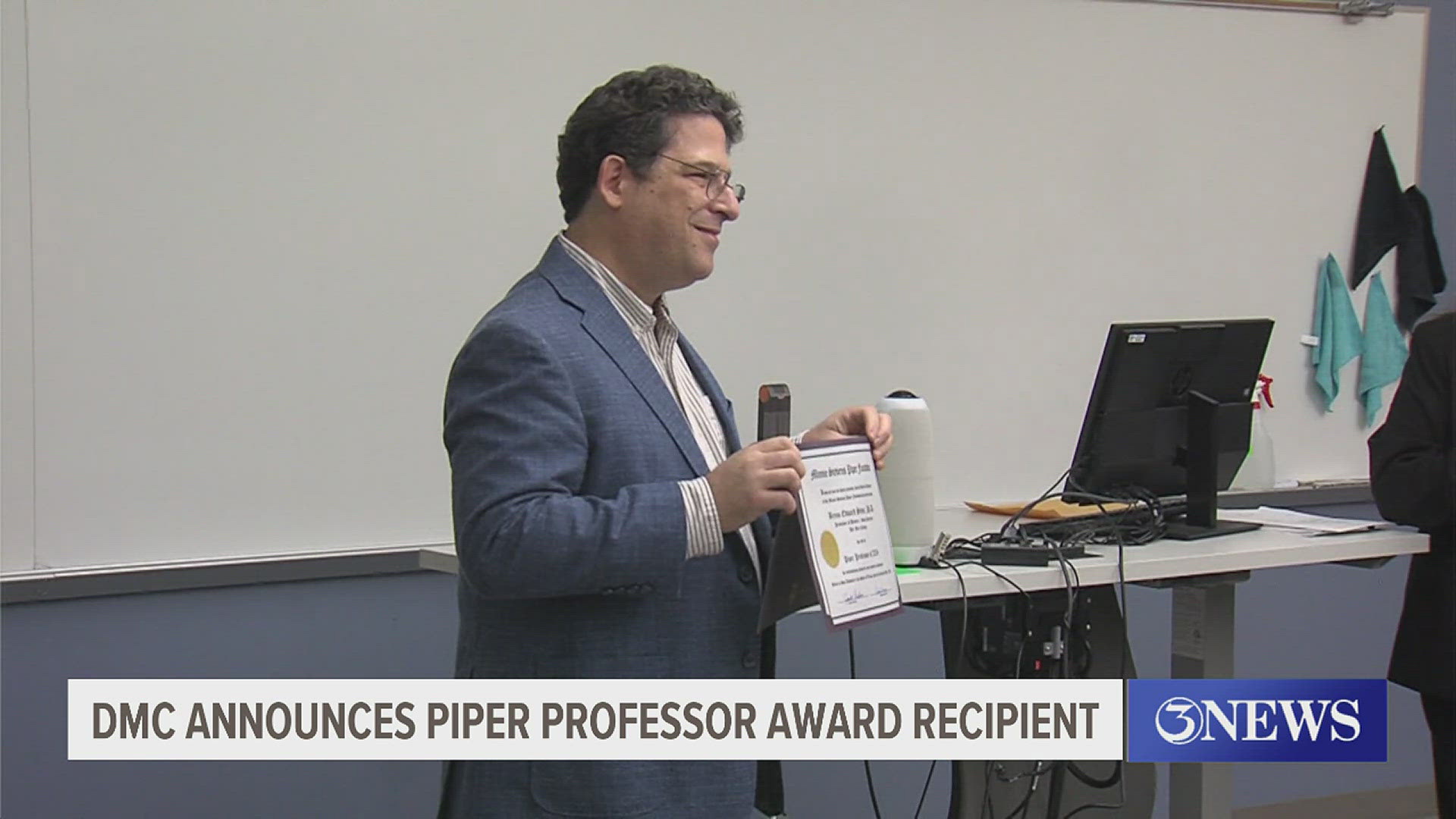 History professor Dr. Bryan Stone was designated as this year's 'Piper Professor,' a prestigious award that highlights educators' dedication to their profession.