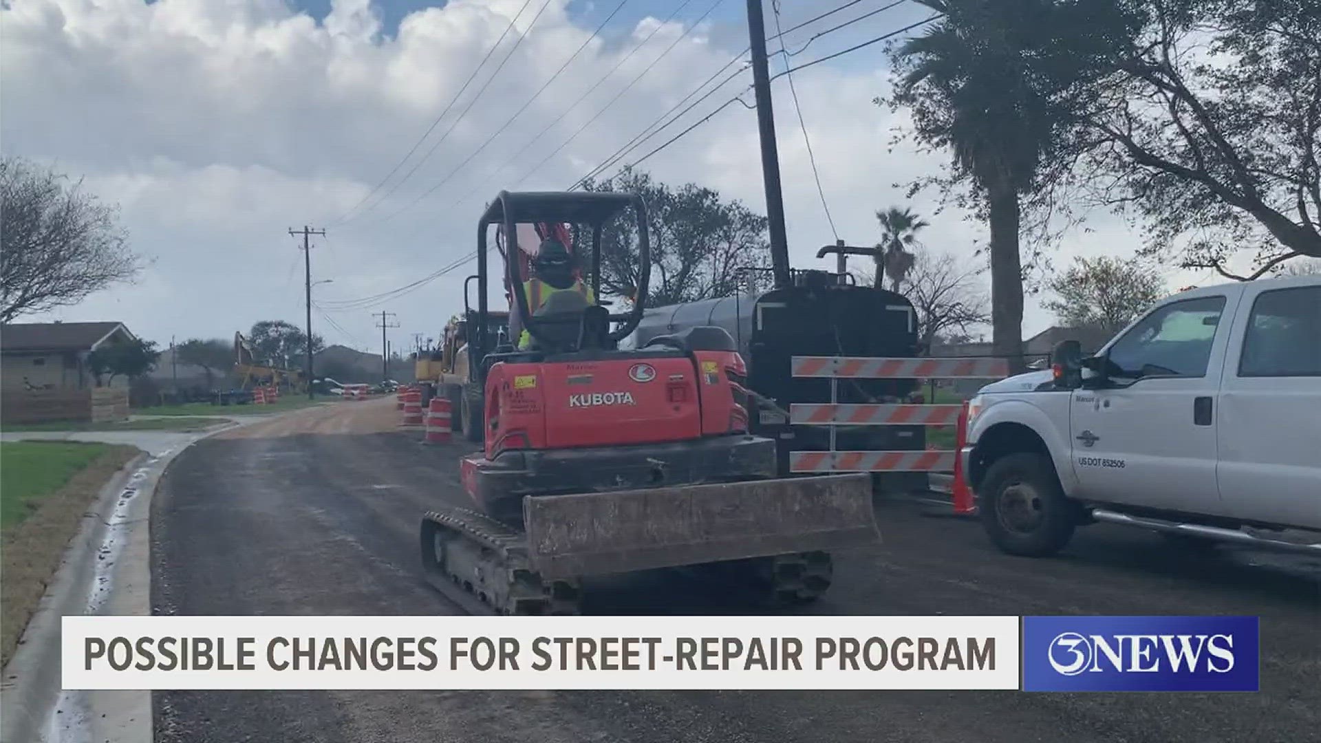 Corpus Christi Public Works Director Ernesto De La Garza said that all the bad streets in town can be paved within a 12-year time under the new proposed plan.