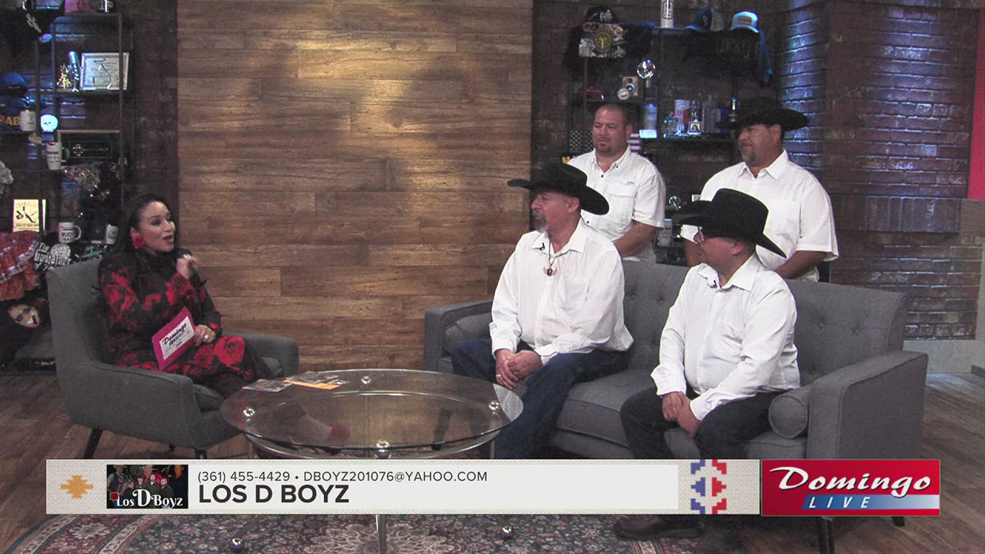 Conjunto band Los D Boyz joined us on Domingo Live to discuss their newest album of covers and originals, as well as talk a bit about their family's history.