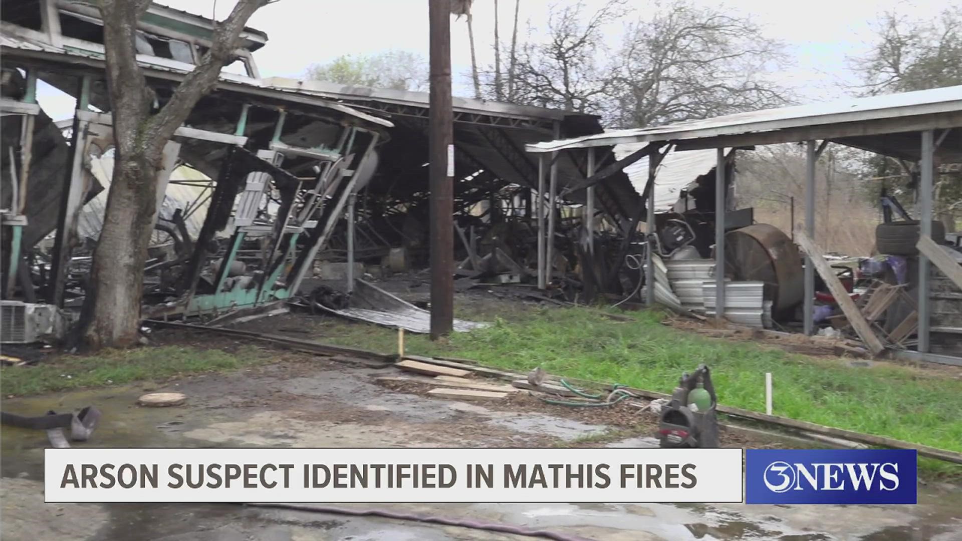 Mathis Volunteer Fire Department Chief Adrian Ramirez said mutual aid was required to get the fire under control.