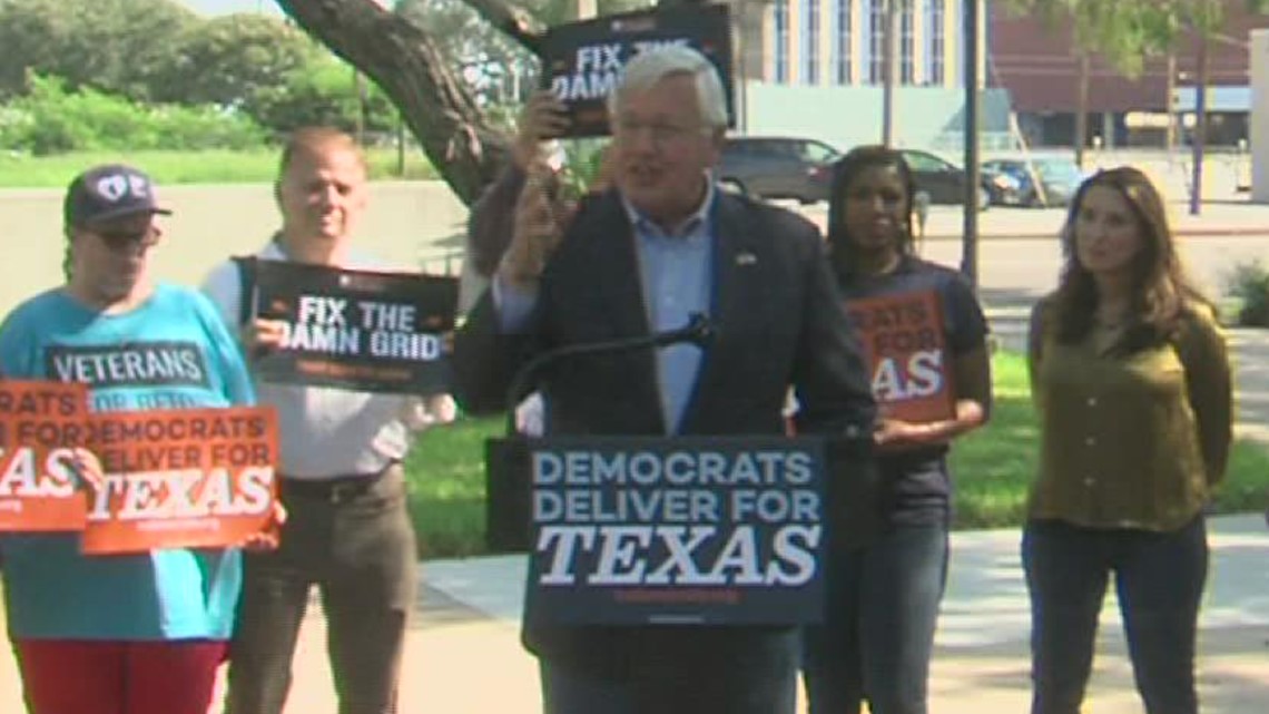 Mike Collier visits Corpus Christi as he tries to unseat Lt. Gov Dan Patrick