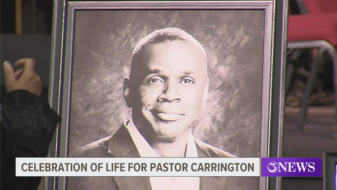 Celebration of life held for Pastor Adam Carrington