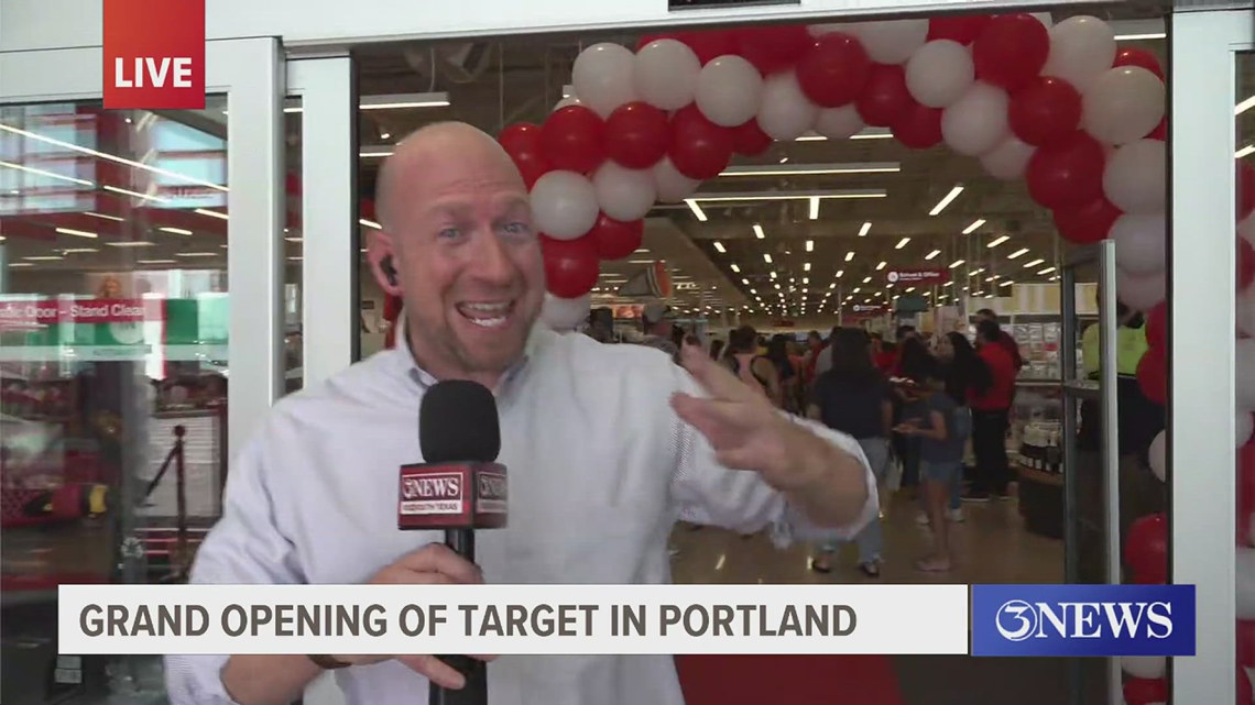 Portland community gathers for new Target ribbon cutting | kiiitv.com