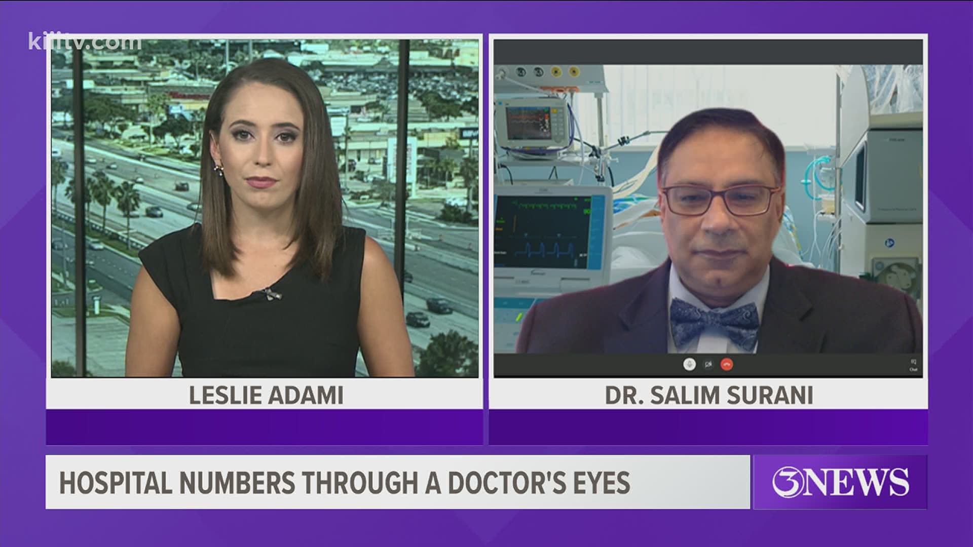 Dr. Surani joins 3News live at 5:00 p.m. to discuss flu season and COVID-19.